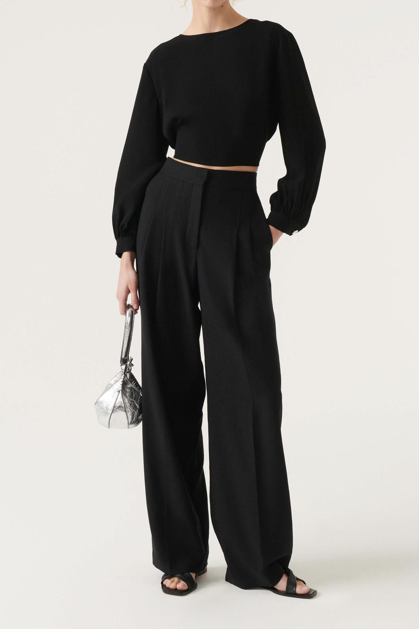 LONG SLEEVES TOP BLACK 5