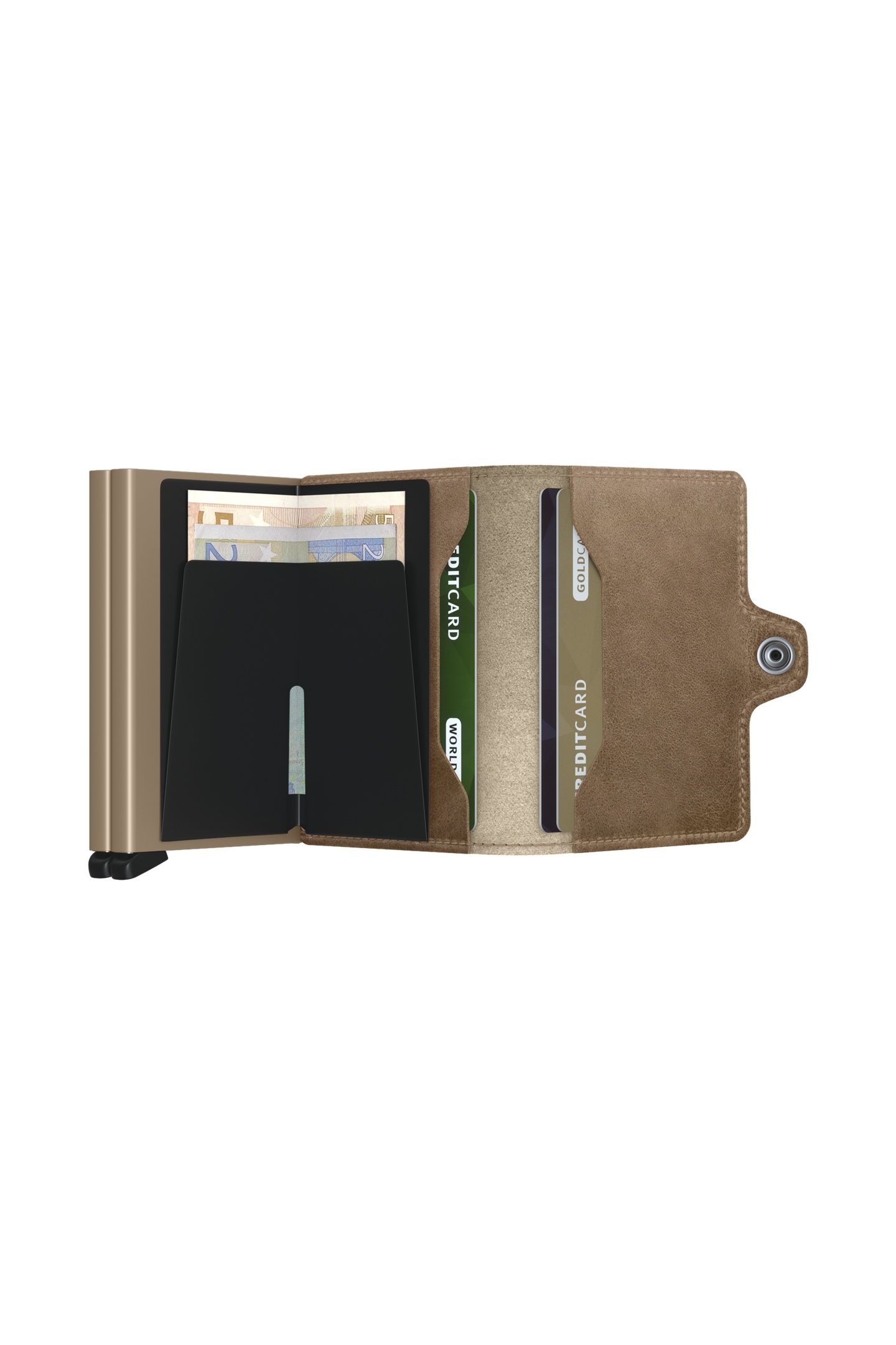 UNISEX TWINWALLET VINTAGE TAUPE 4
