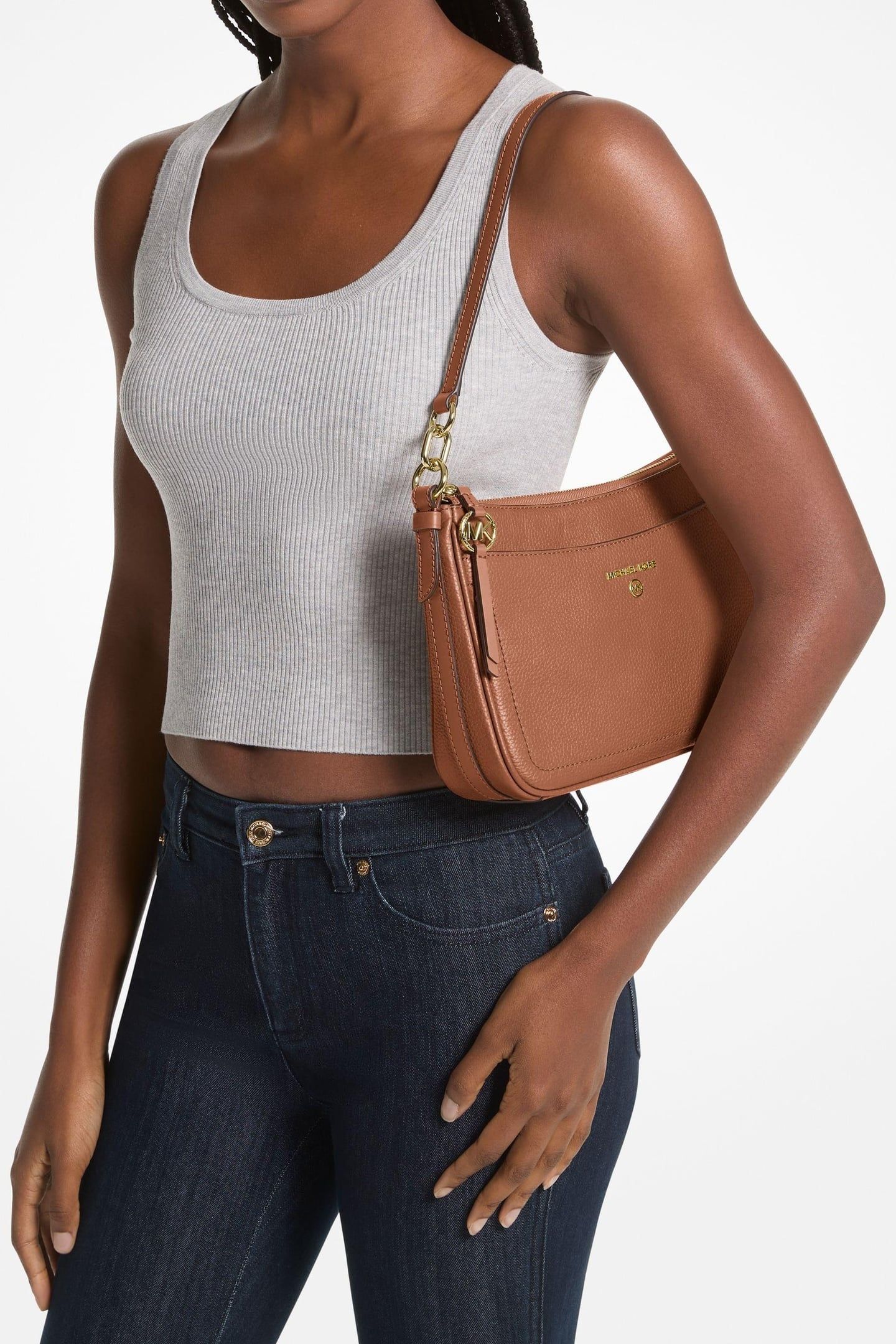 MEDIUM TOP ZIP POCHETTE CROSSBODY LUGGAGE 3
