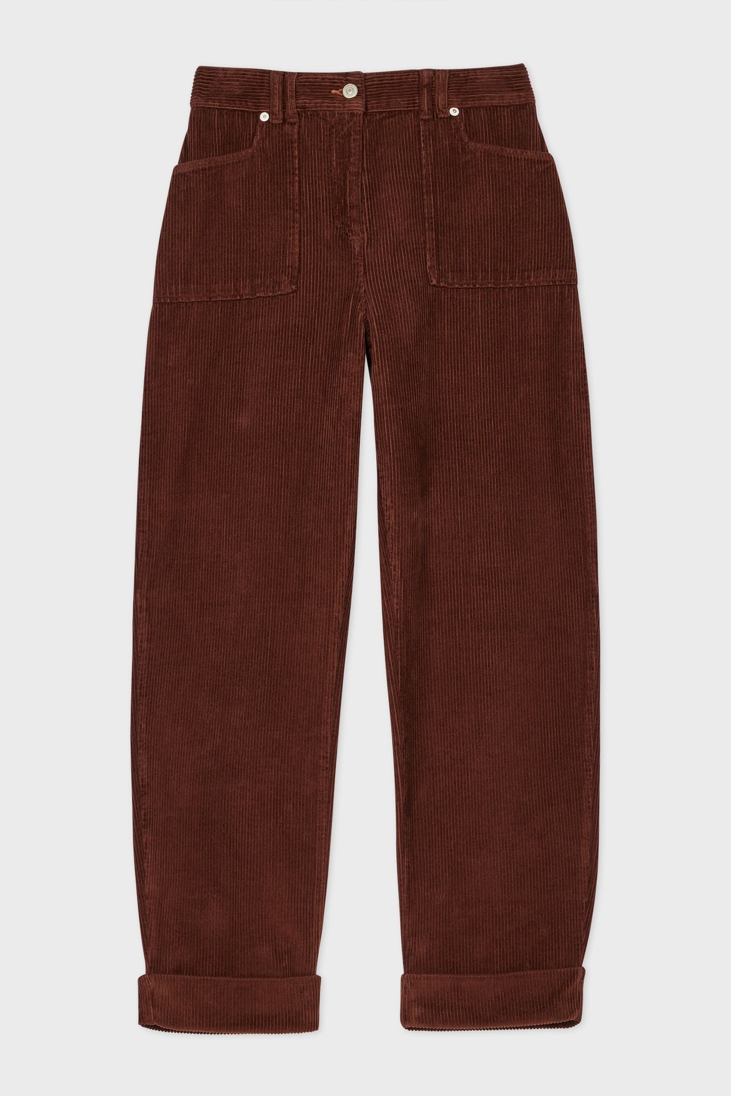 WOMENS TROUSER DARK BROWN 3