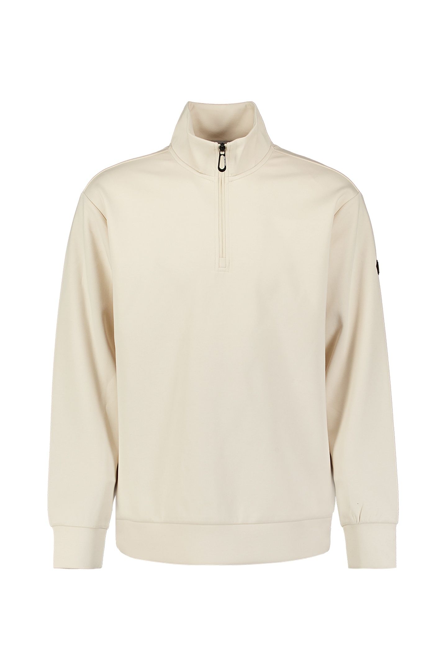 SWEATER HALF ZIP STONE 5
