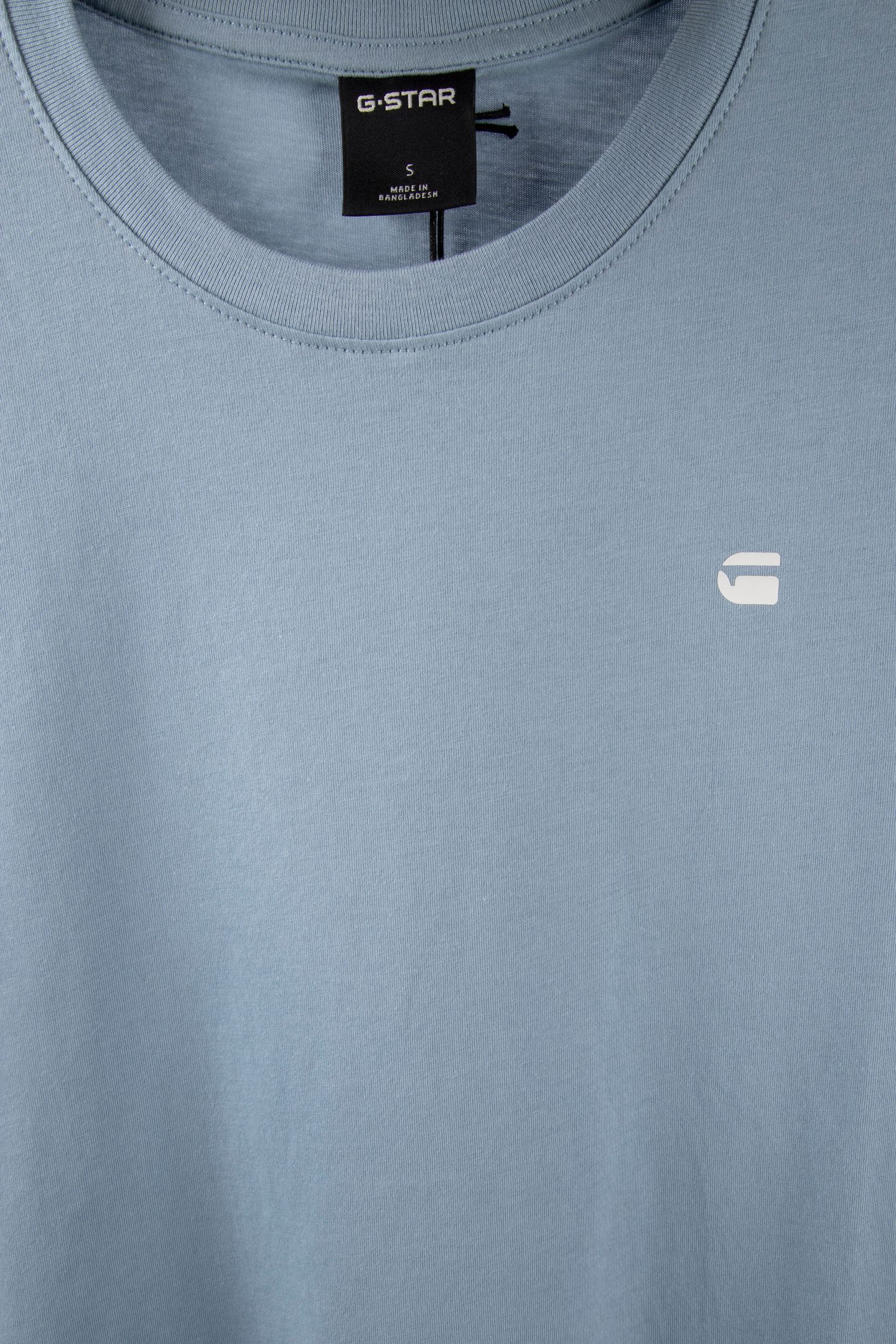 CHEST LOGO SLIM T-SHIRT LIGHT/PASTEL BLUE 4