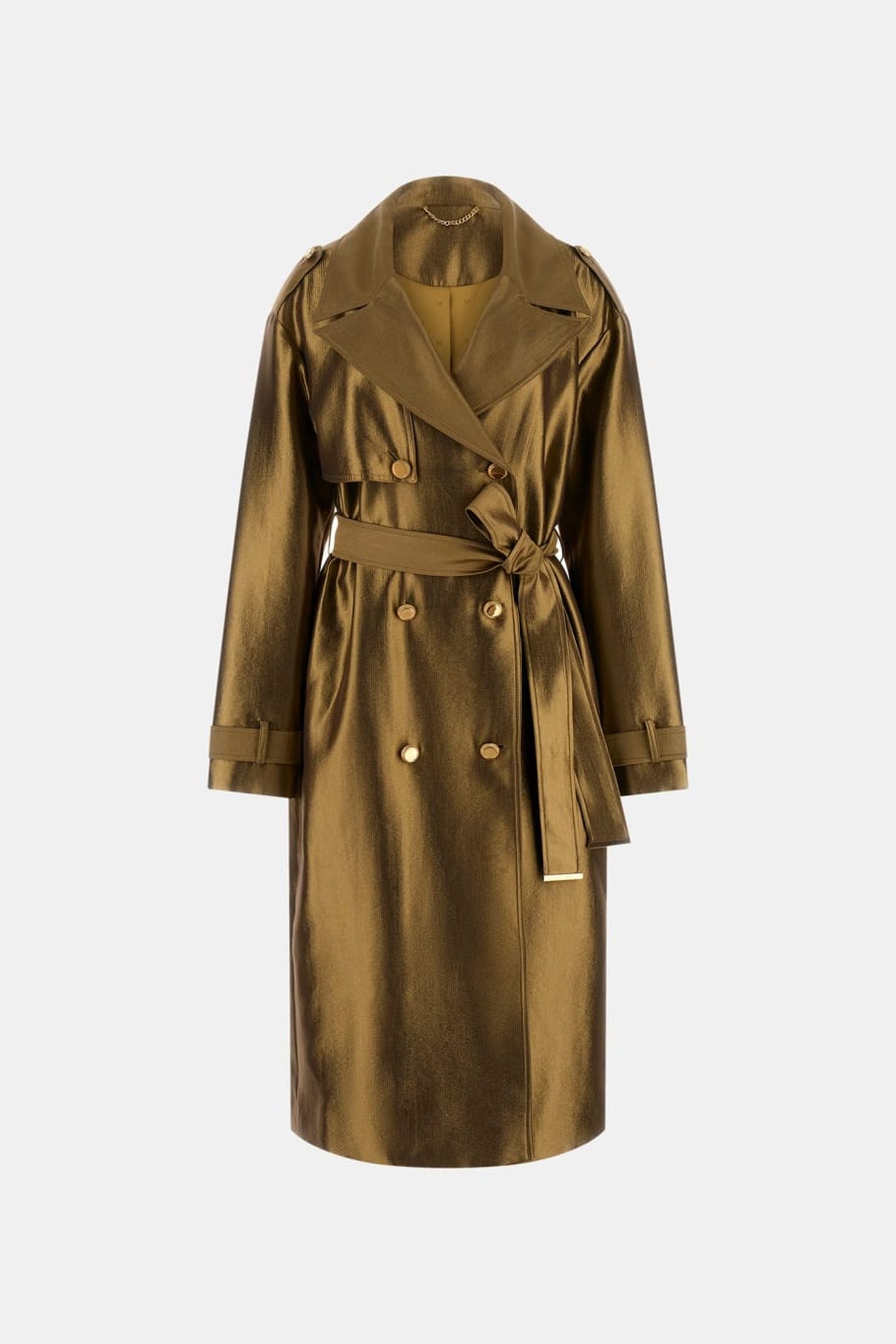 MILLA TRENCH COAT ANTIQUE GOLD MULTI 8