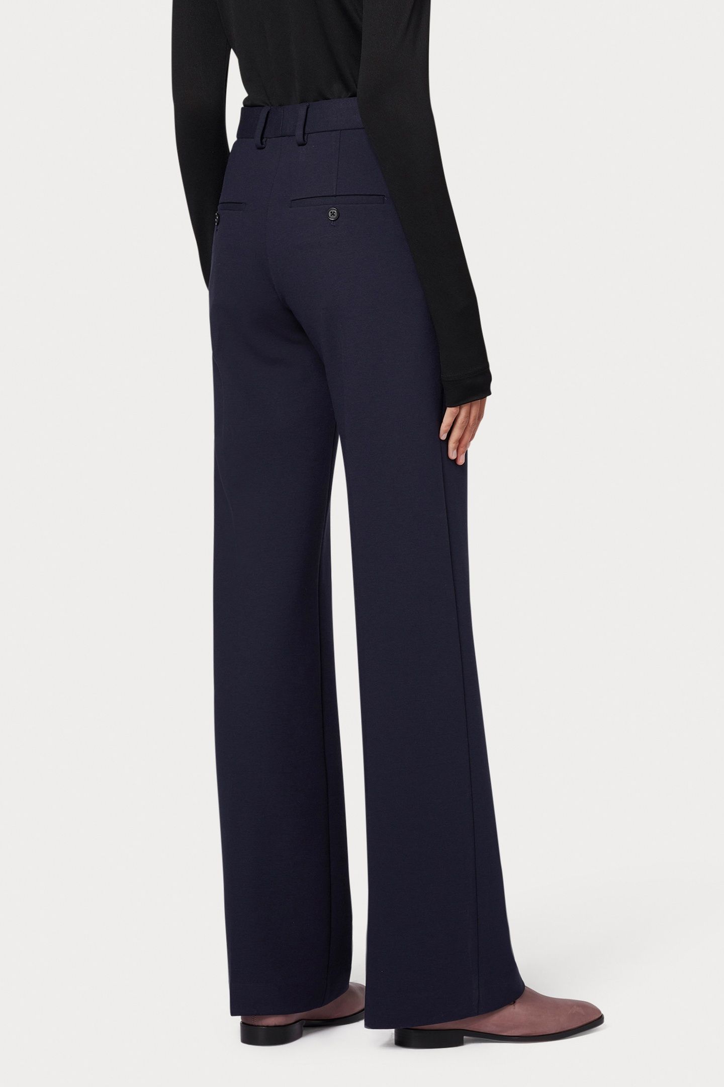 WOMENS TROUSERS VERY DARK NAVY 5