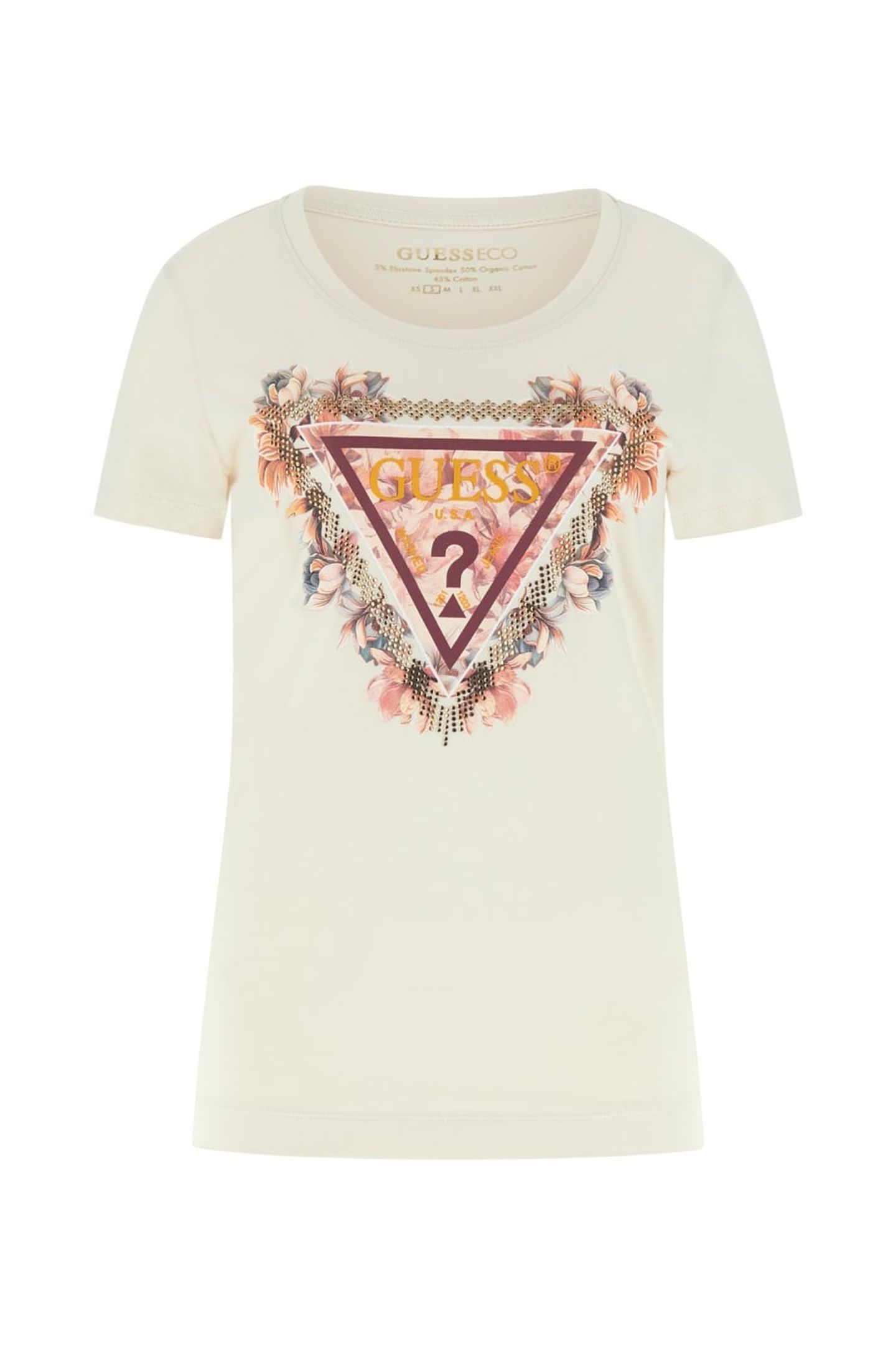 SS TRIANGLE FLOWERS VANILLA BLUSH 5