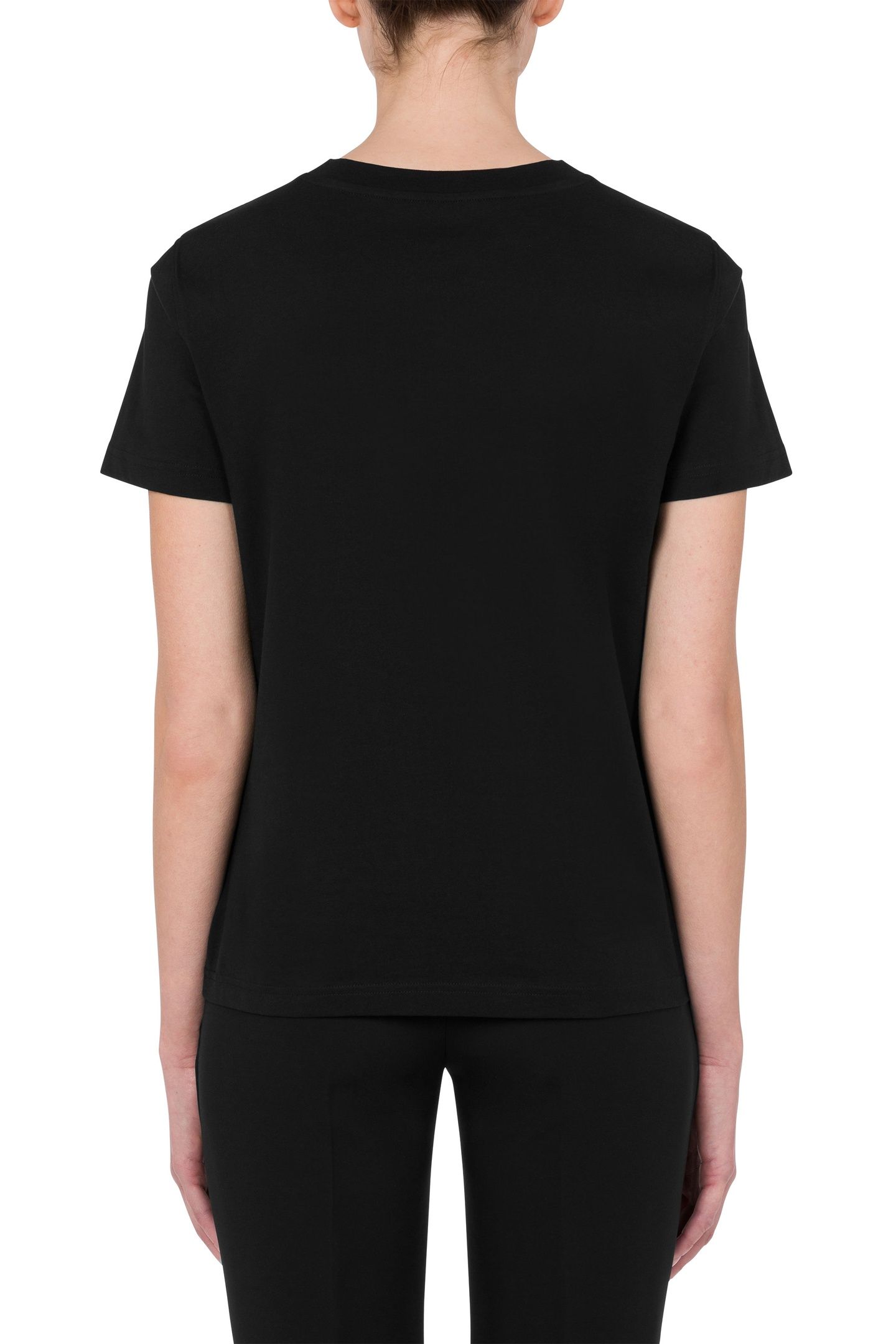T-SHIRT SARTORIAL LOGO EMBROIDERY BLACK 2