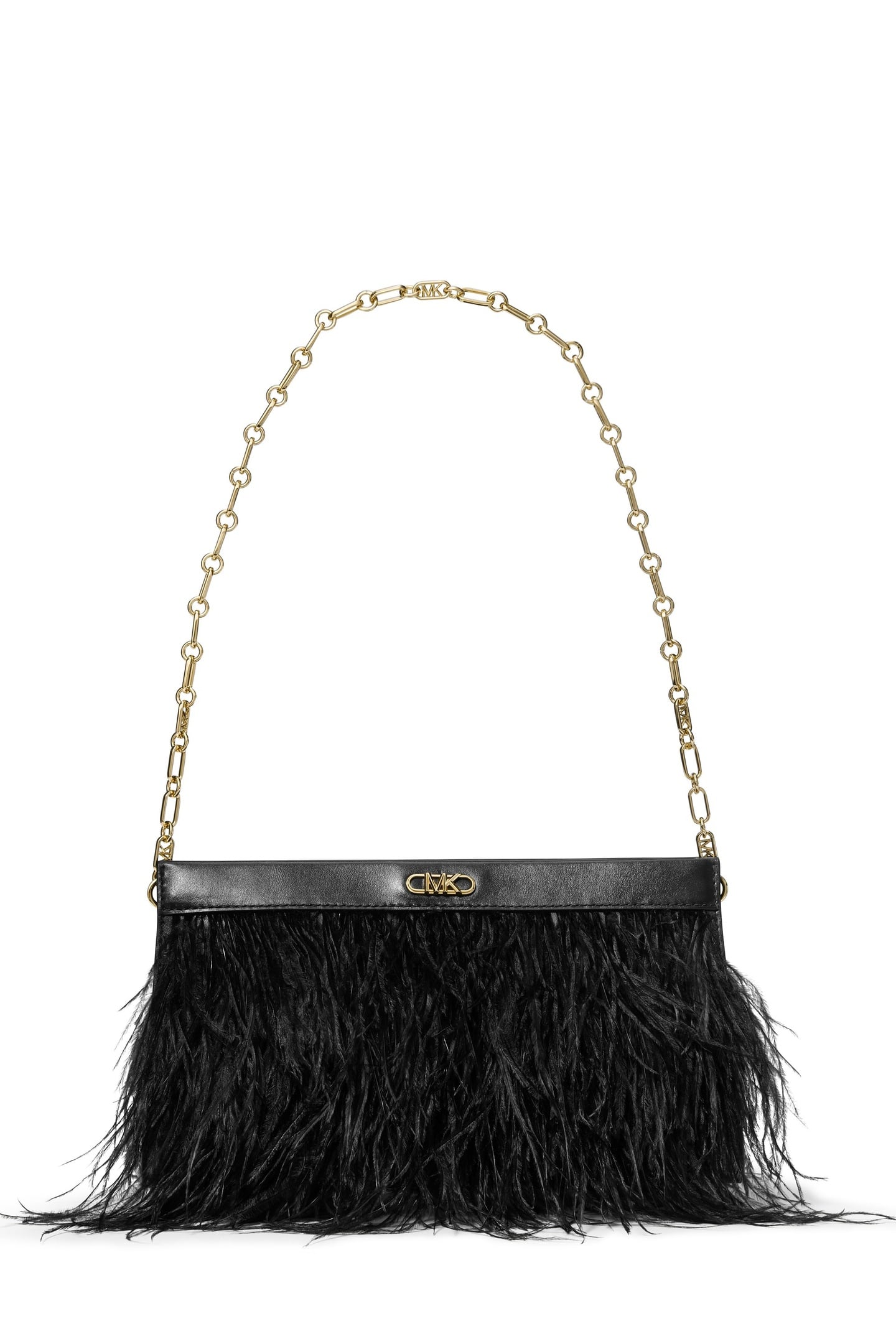 LARGE EMBELLISHED CONVERTIBLE CLUTCH BLACK 1
