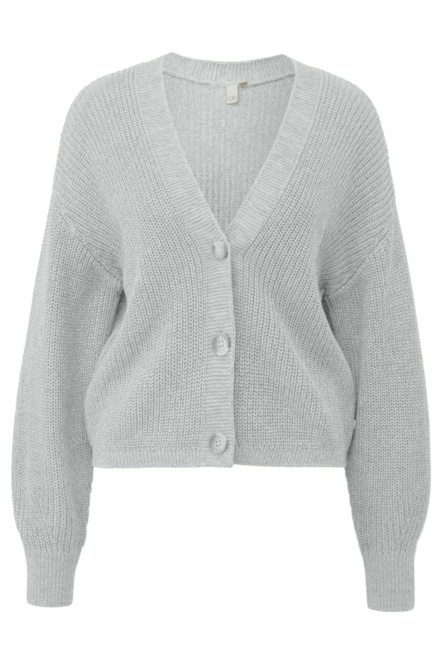S.OLIVER-QS CARDIGAN GREY/BLACK 1
