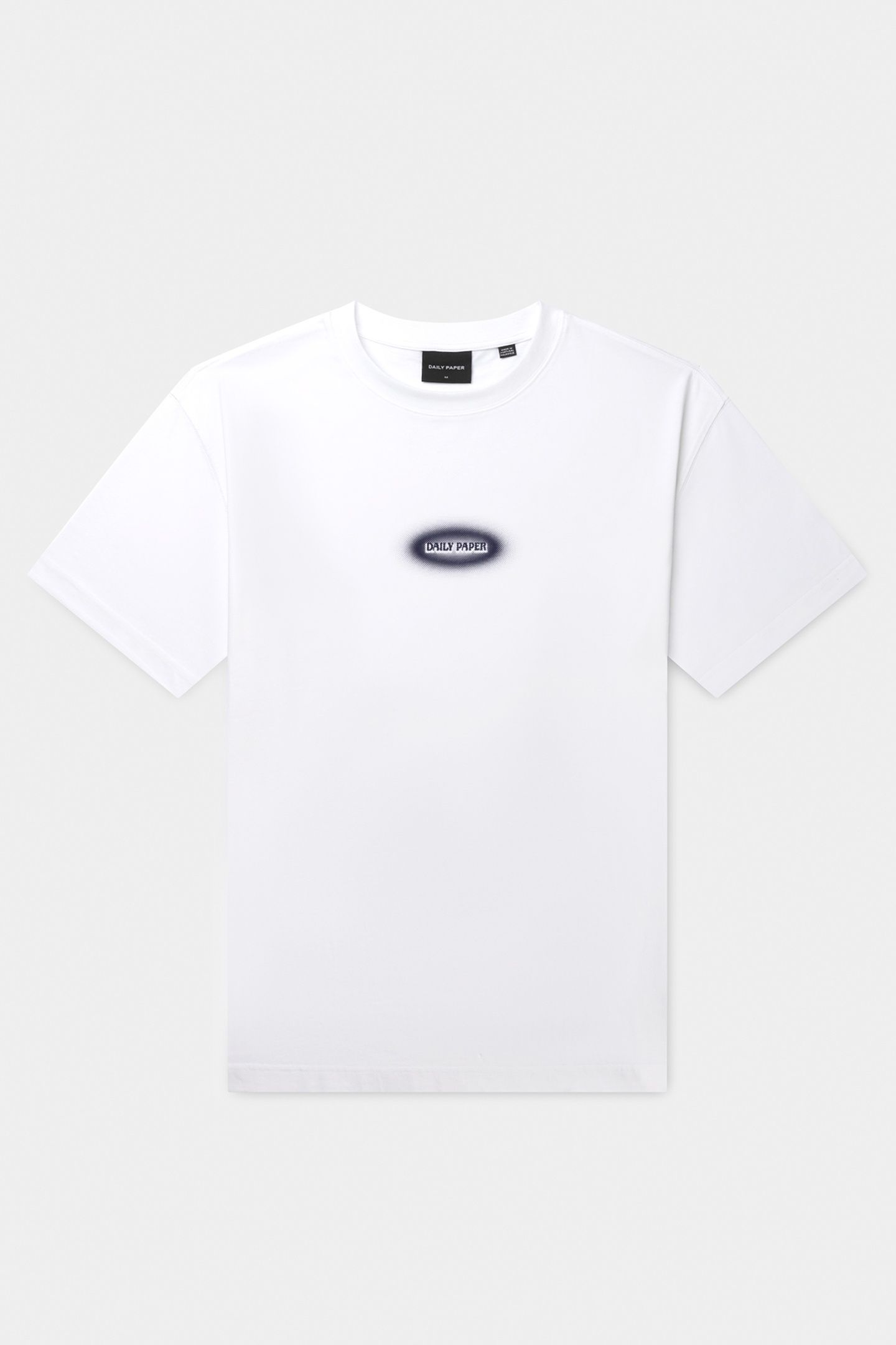 UNISEX WHITE DOTTED LOGO T-SHIRT WHITE 2