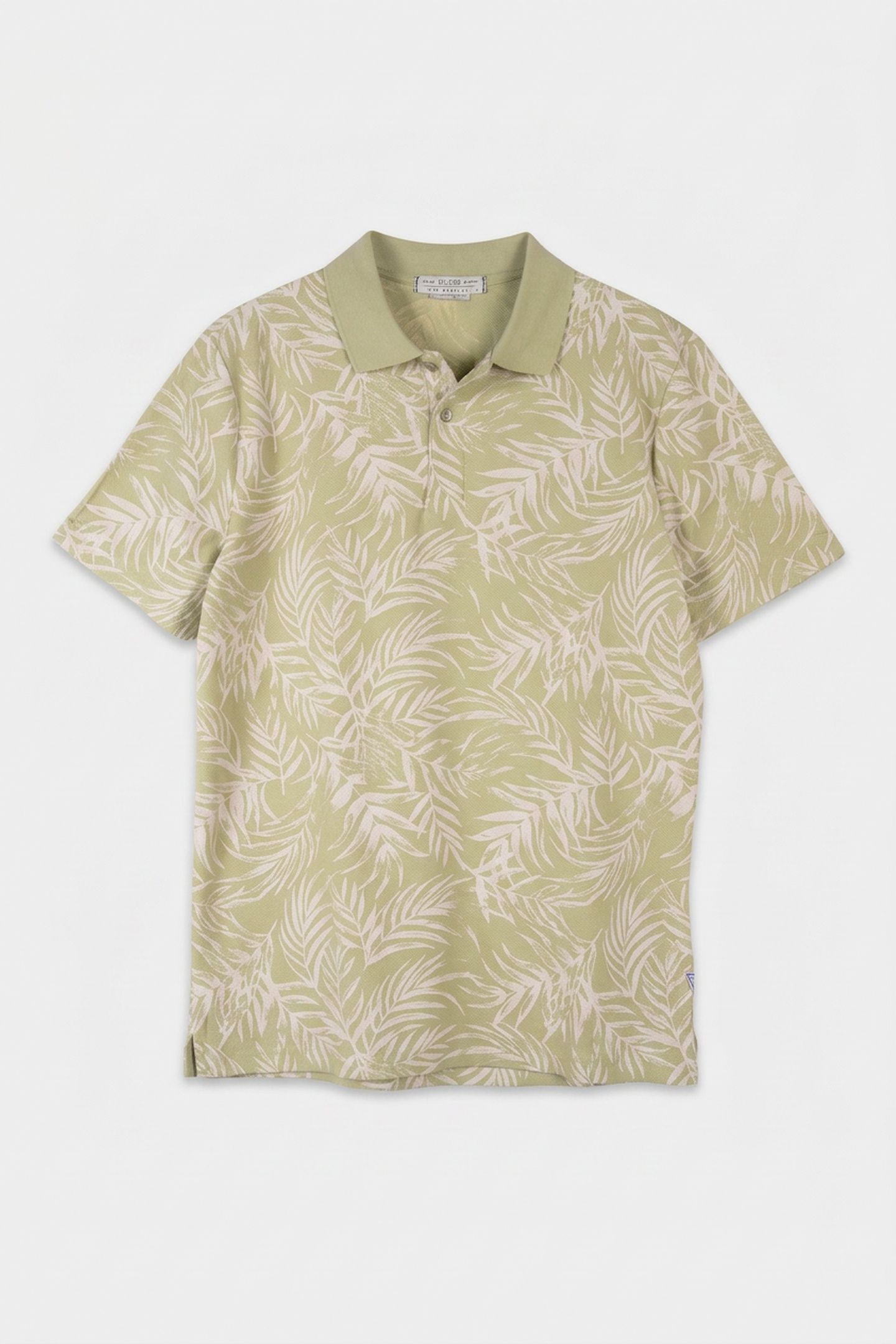 FLOWERS AOP SS POLO VERTIVER LEAF AOP 3