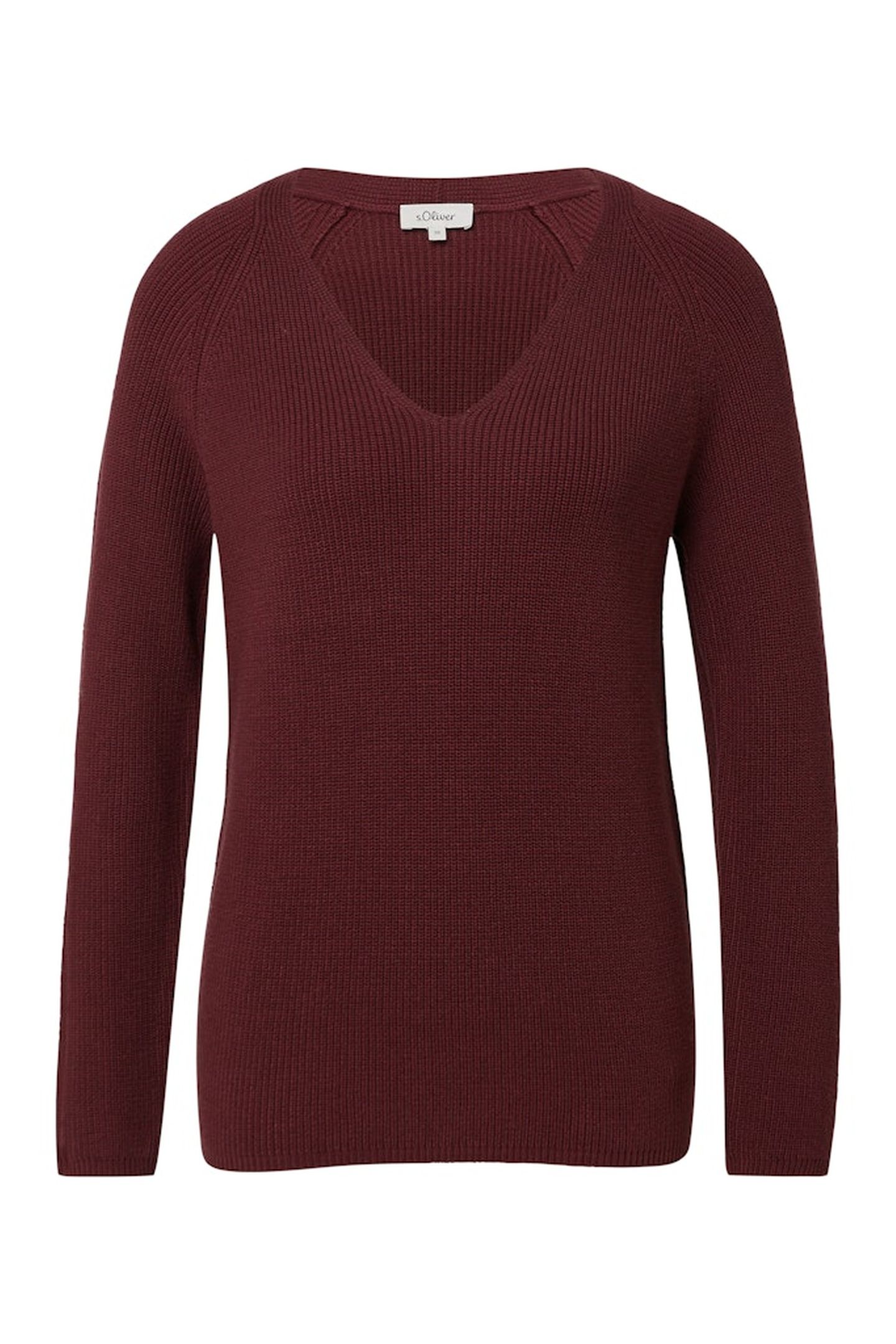 S.OLIVER PULLOVER BURGUNDY 4