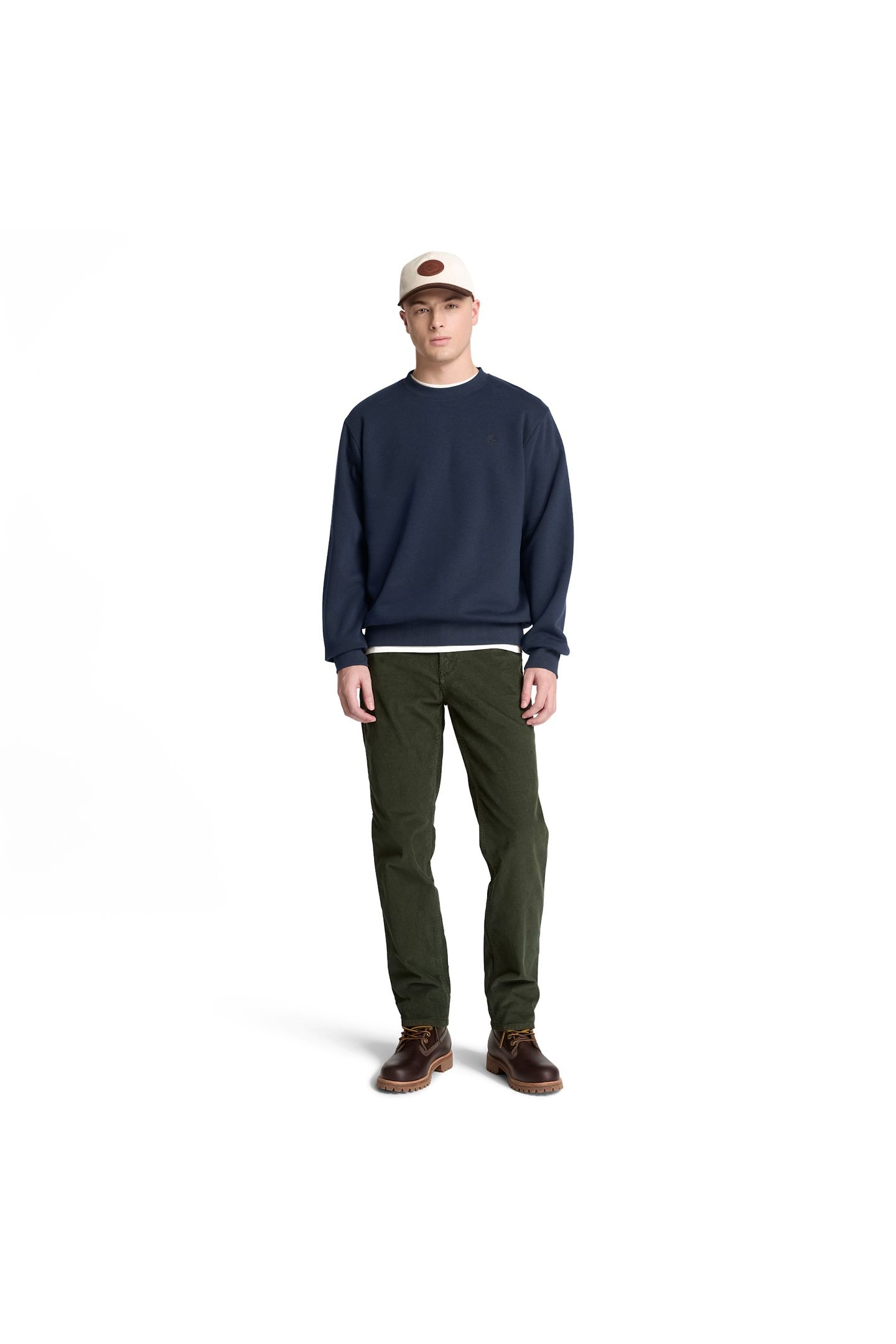 OYSTER RIVER CHEST LOGO BB CREW SWEATSHIRT DARK SAPPHIRE 4