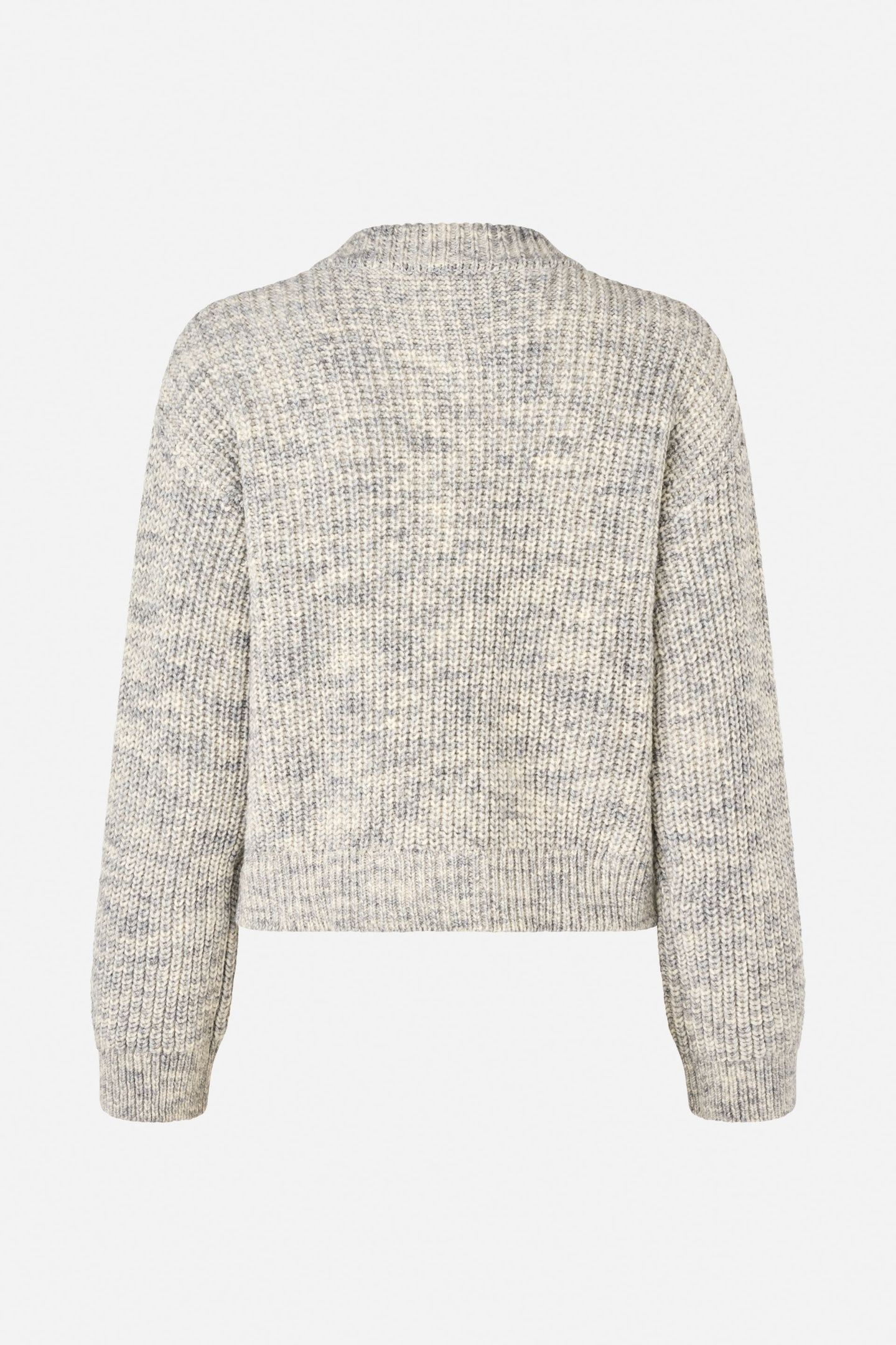 CAT CARDIGAN SILVERGREY MELANGE 5