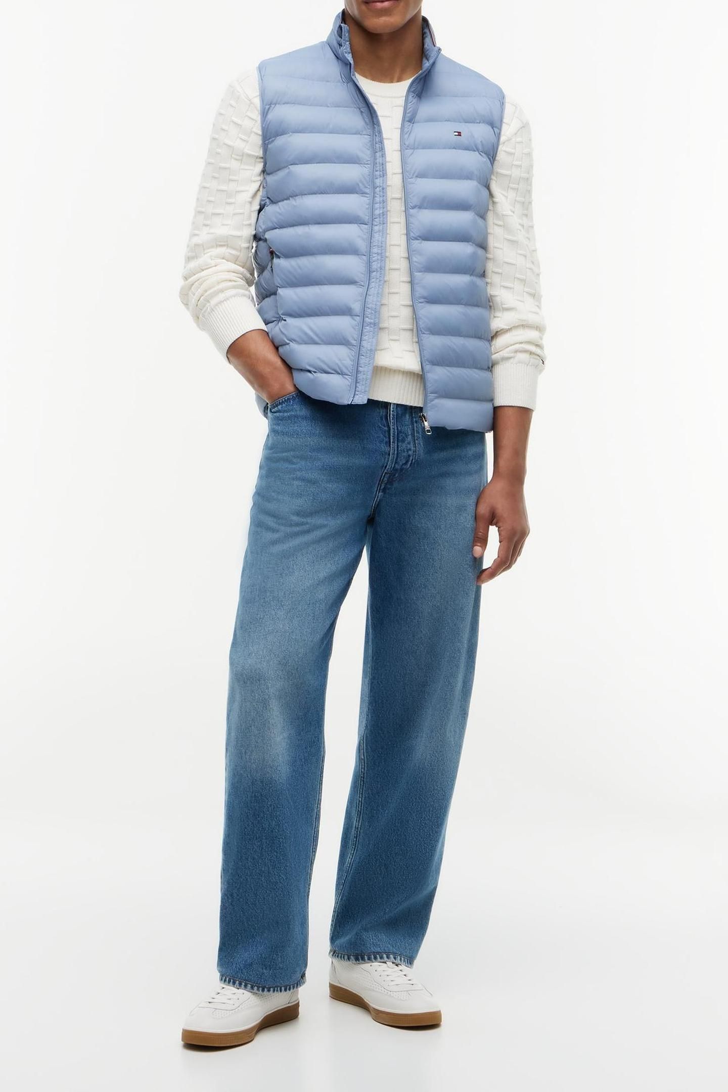 PACKABLE RECYCLED VEST BRISK BLUE 1