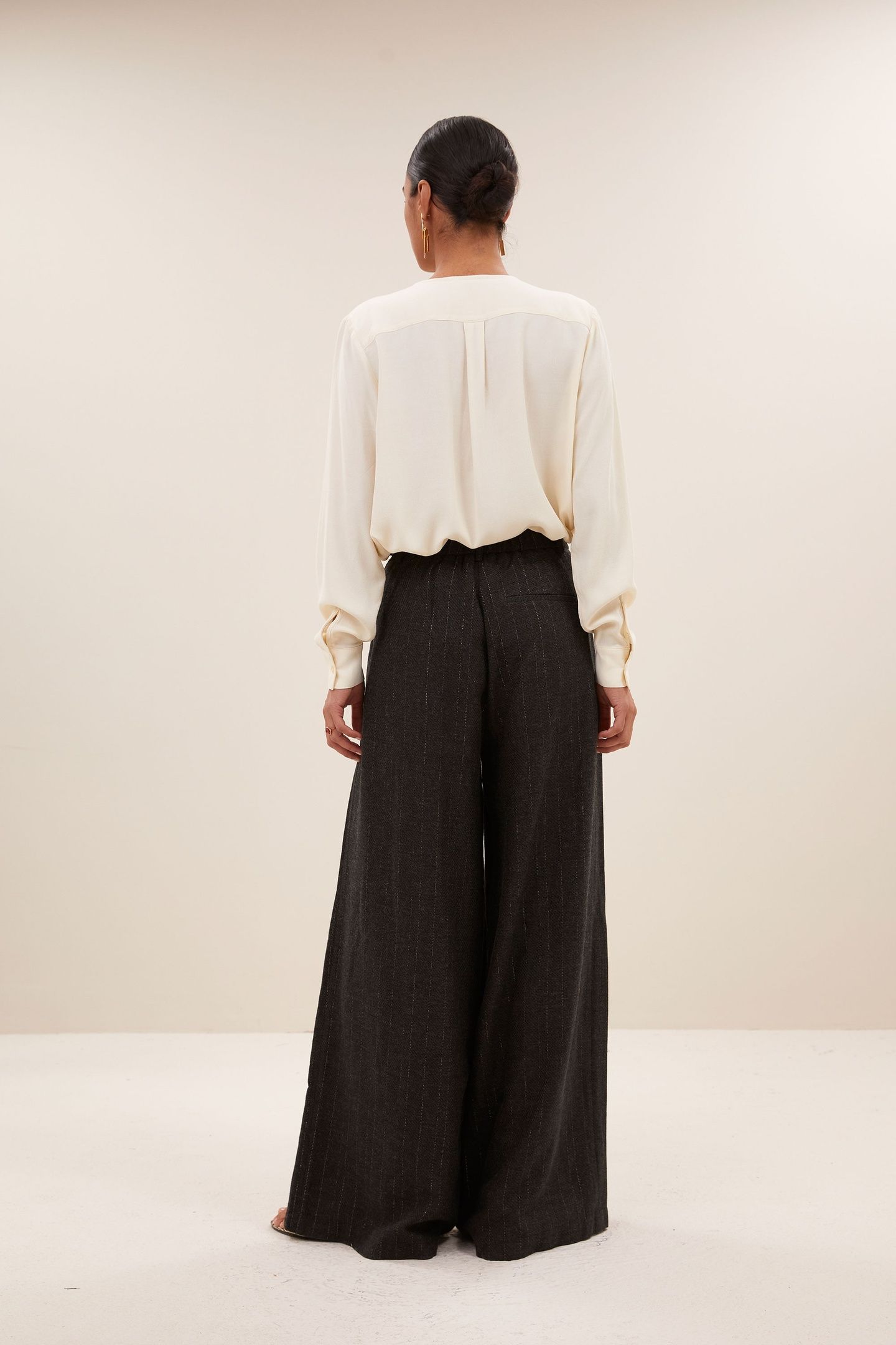 SEF GREY PANTS GREY LUREX 2