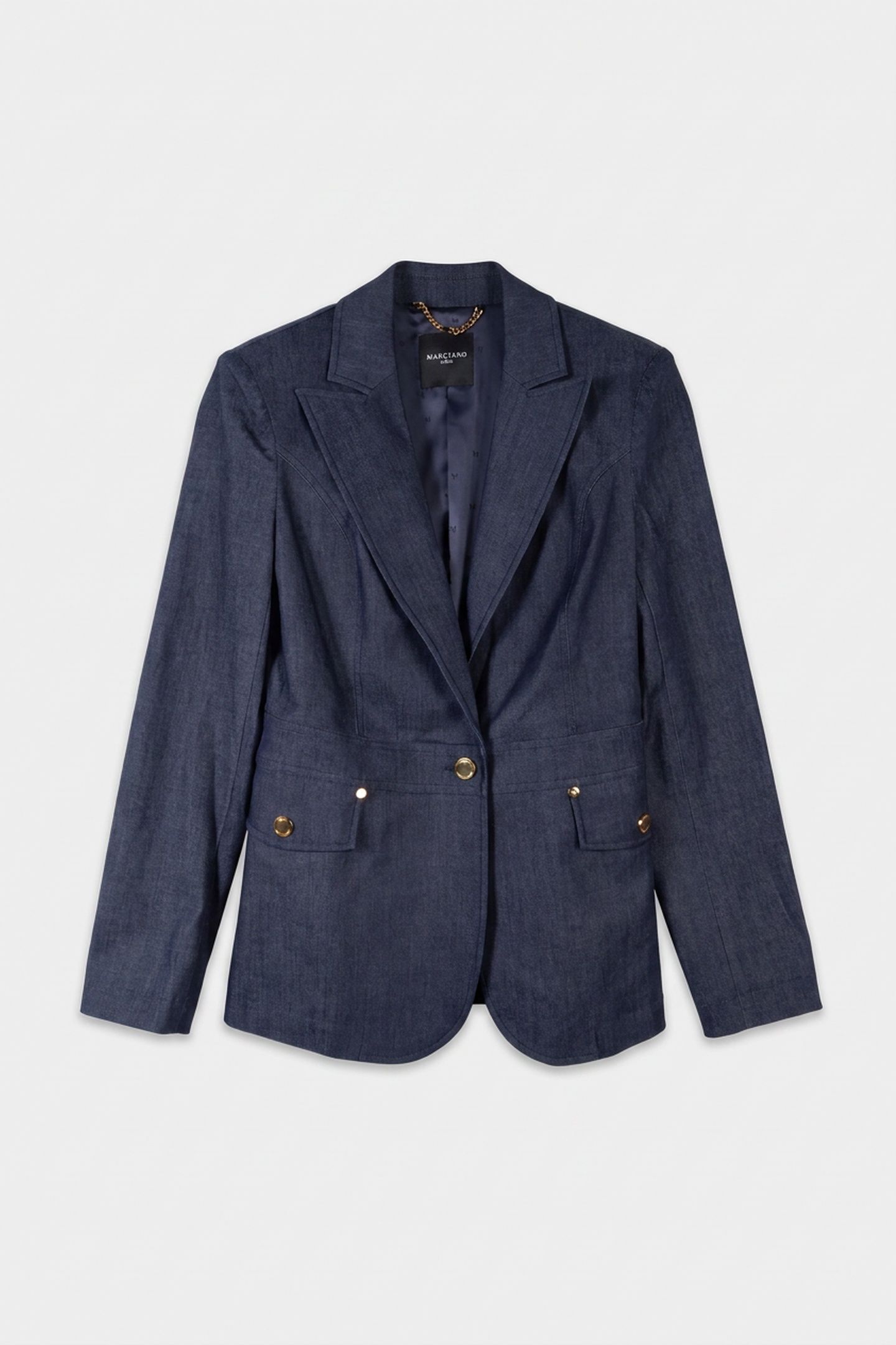 BLAZER WITH FLAP POC DARK WASH 3