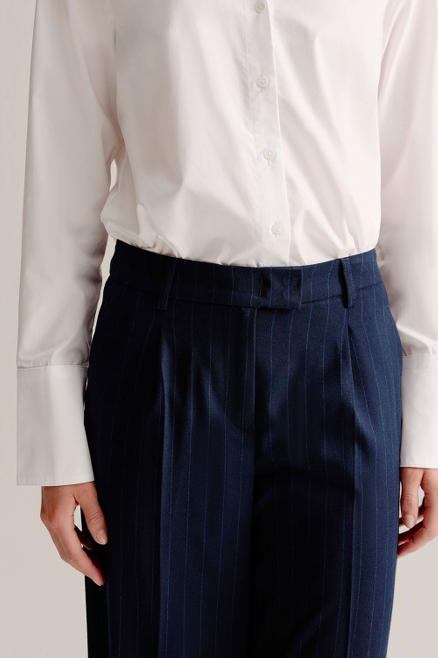 LIVIA PANTS NAVY STRIPE 5
