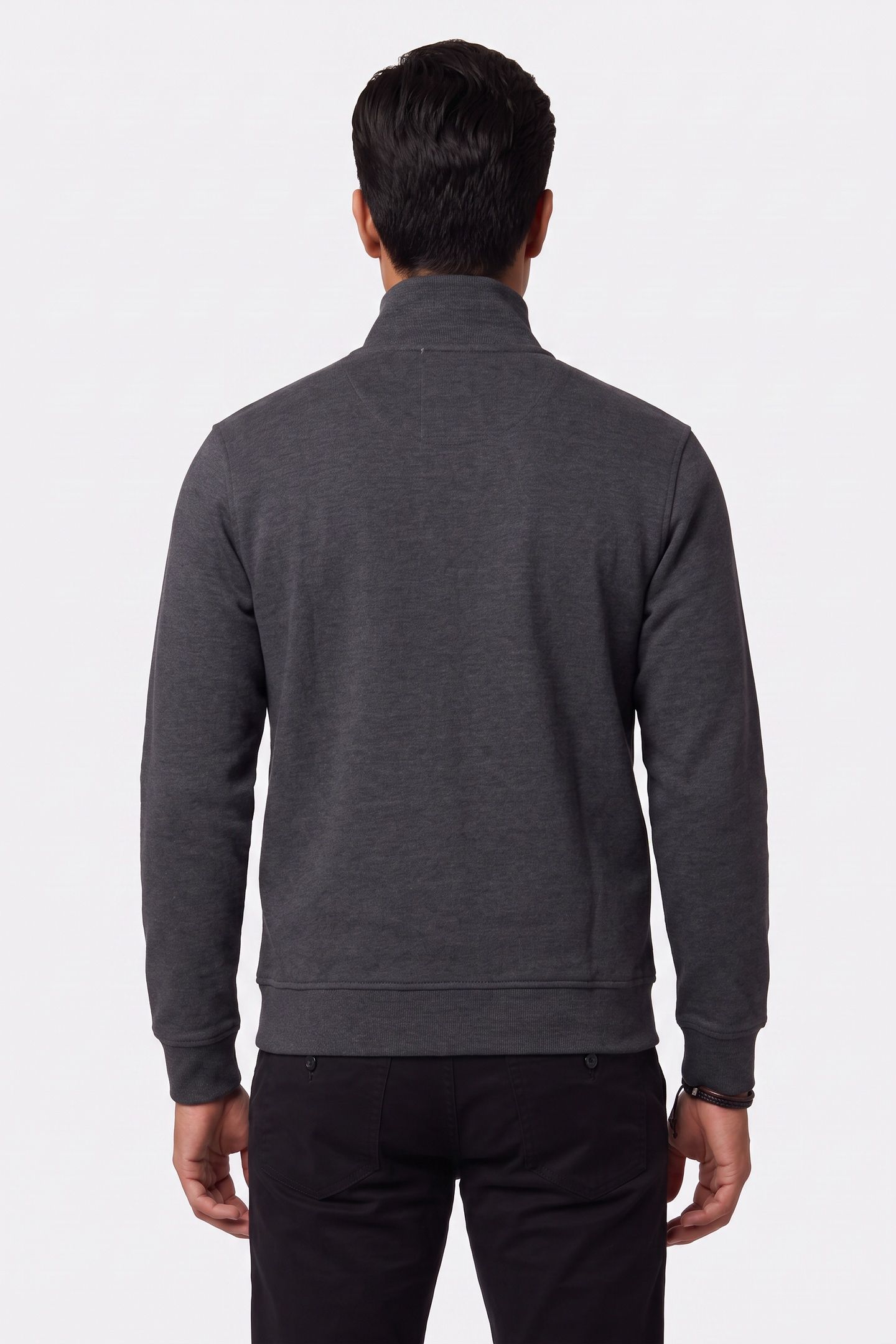 AL HIGH NECK FULLZIP DOWNEY HEATHER M96 2