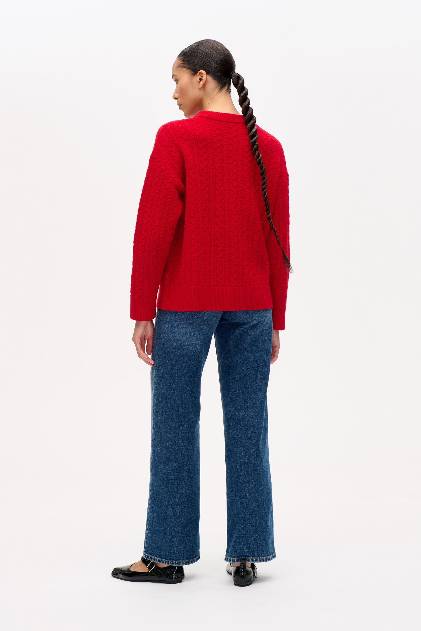 CELESTINE SWEATER CRIMSON RED 3