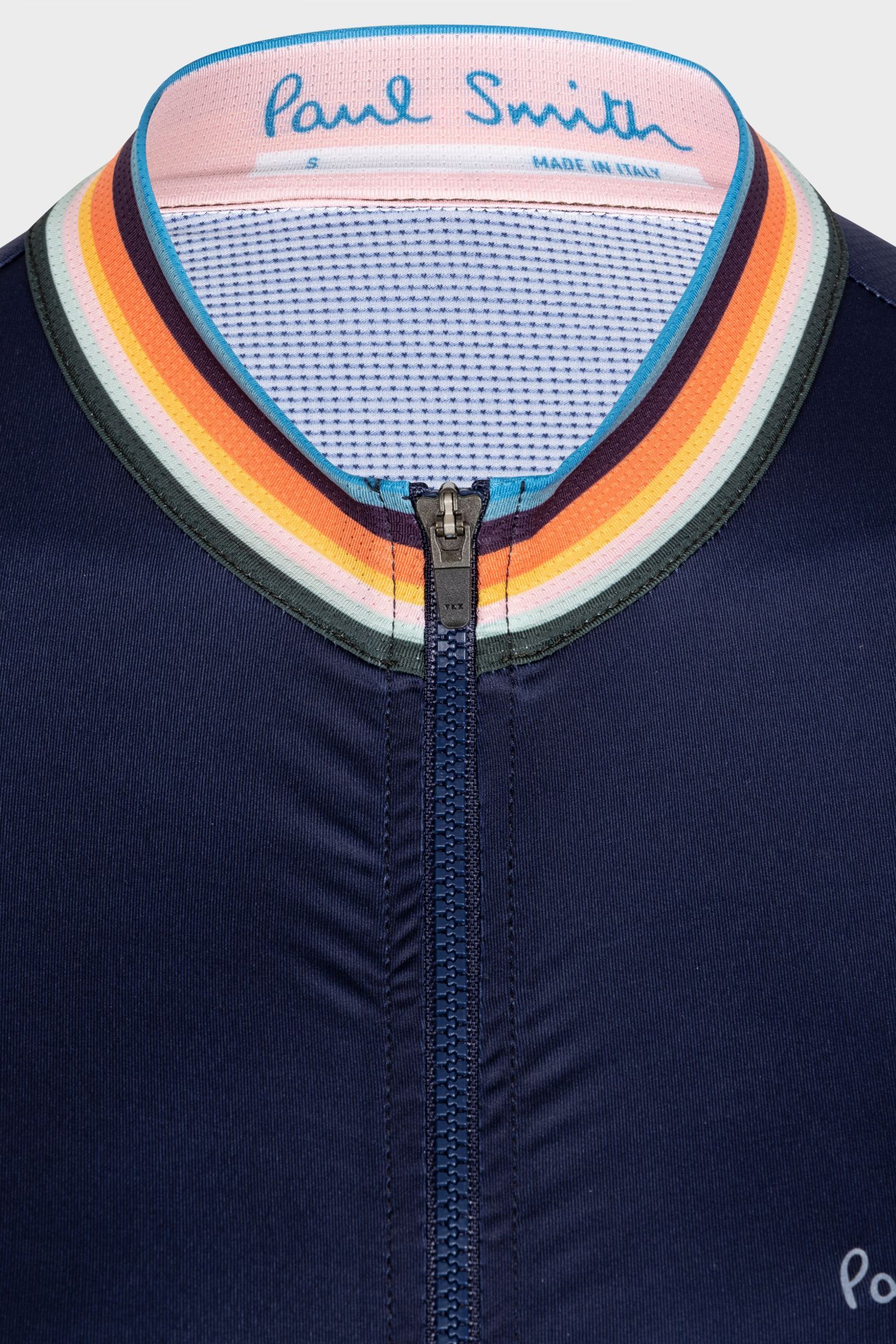WOMENS CYCLE JERSEY S/S ARTIST STRIPE VERY DARK NAVY 7