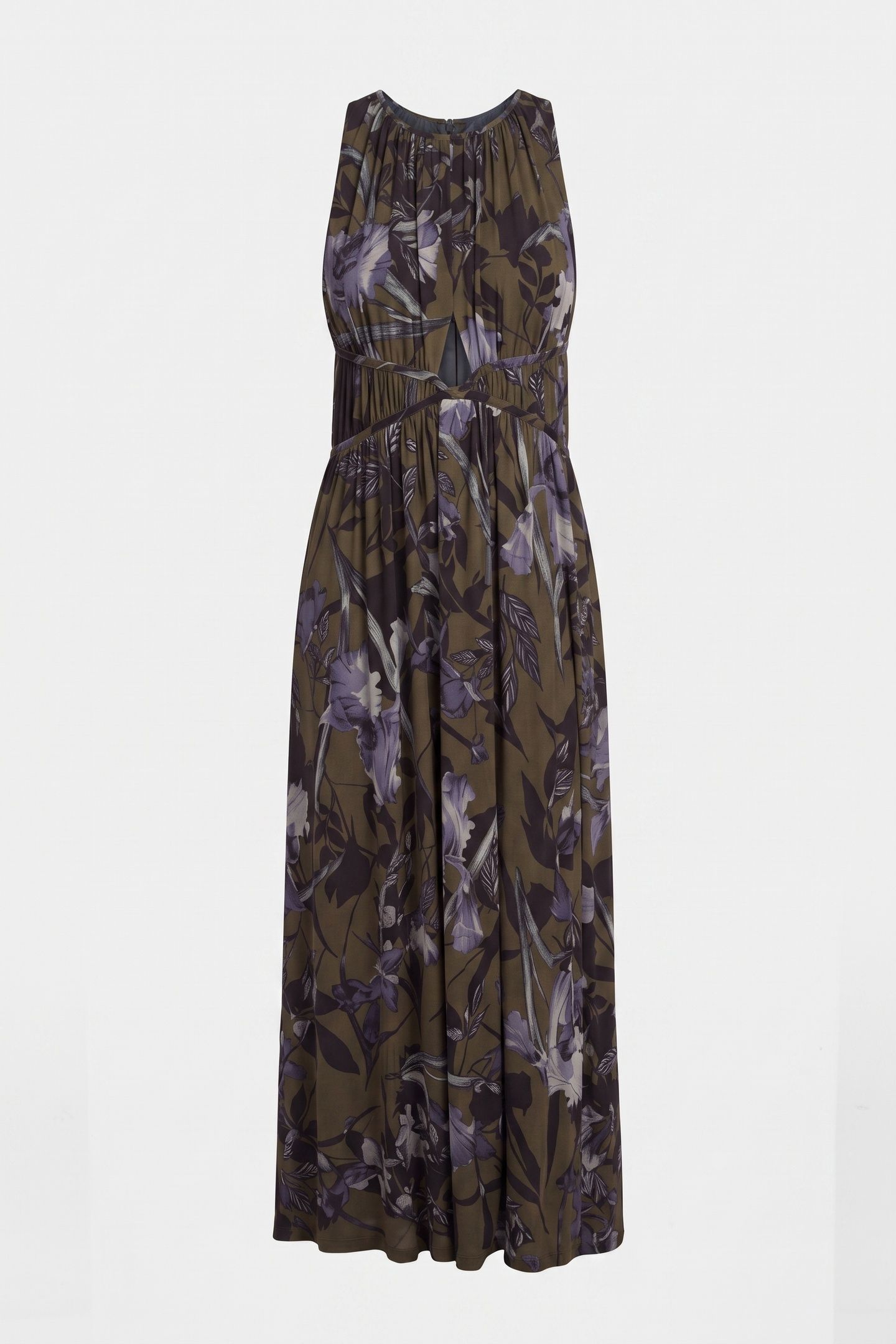 KAYA BATU DRESS DEEP KHAKI GREEN 3