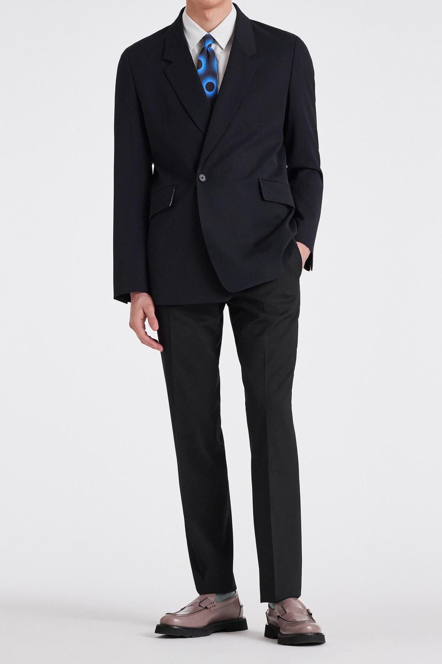 GENTS SLIM FIT TROUSER BLACK 6