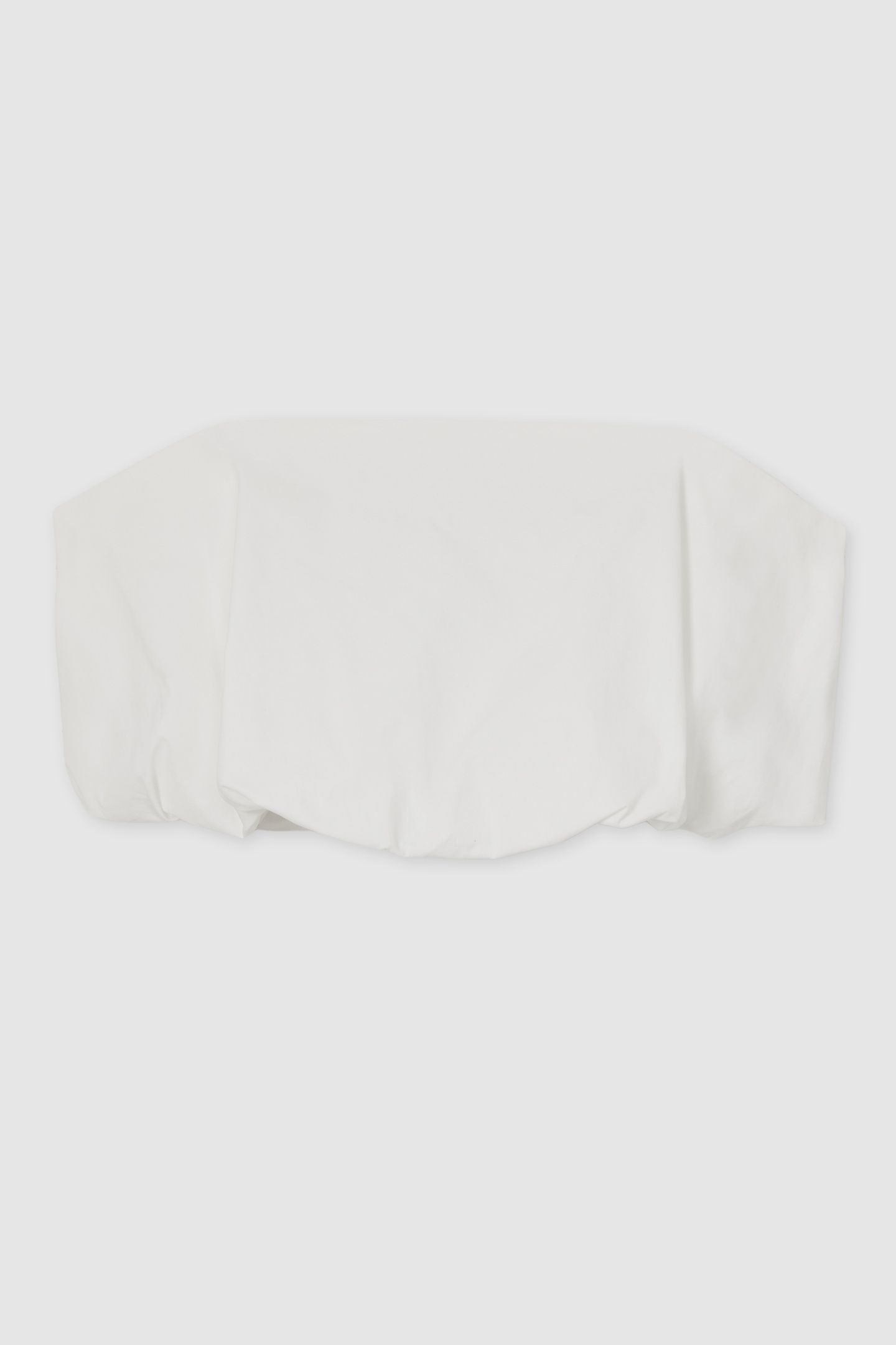 CROPPED COTTON COORD TOP IVORY 5