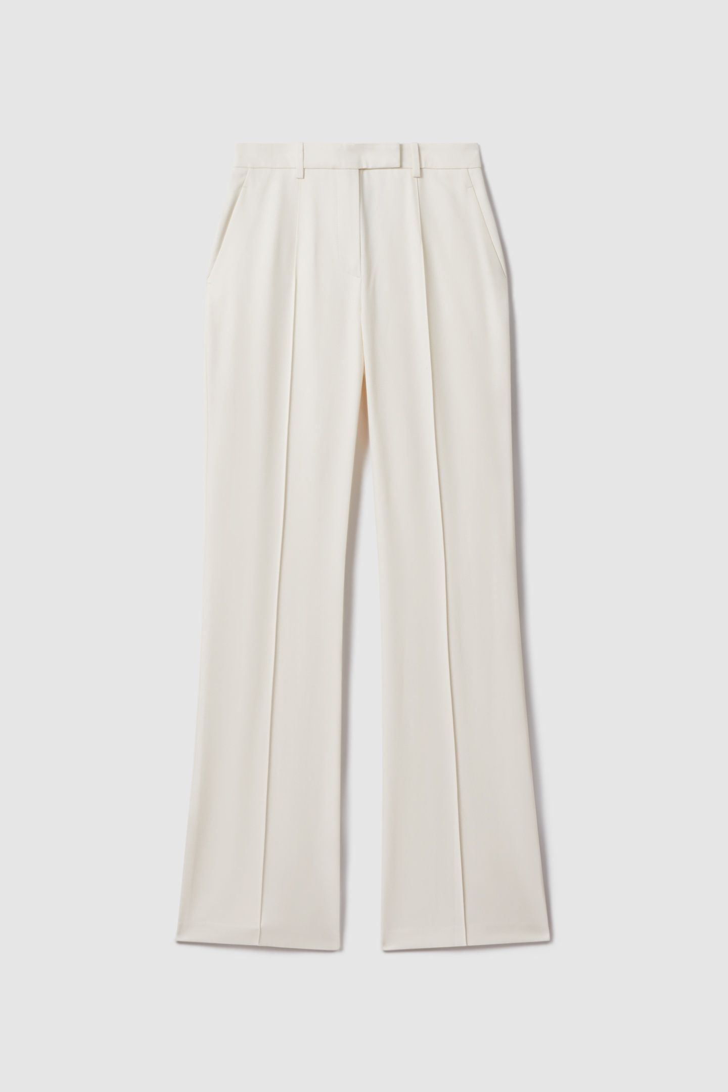 FLARE TROUSER CREAM 5