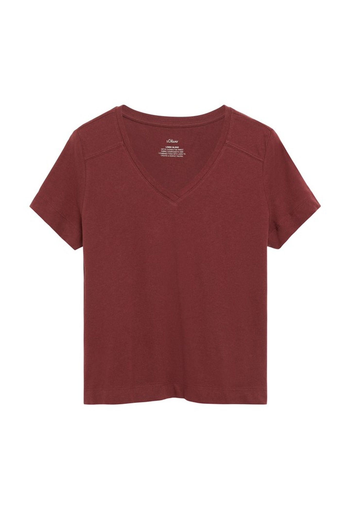 S.OLIVER T-SHIRTS BURGUNDY 4