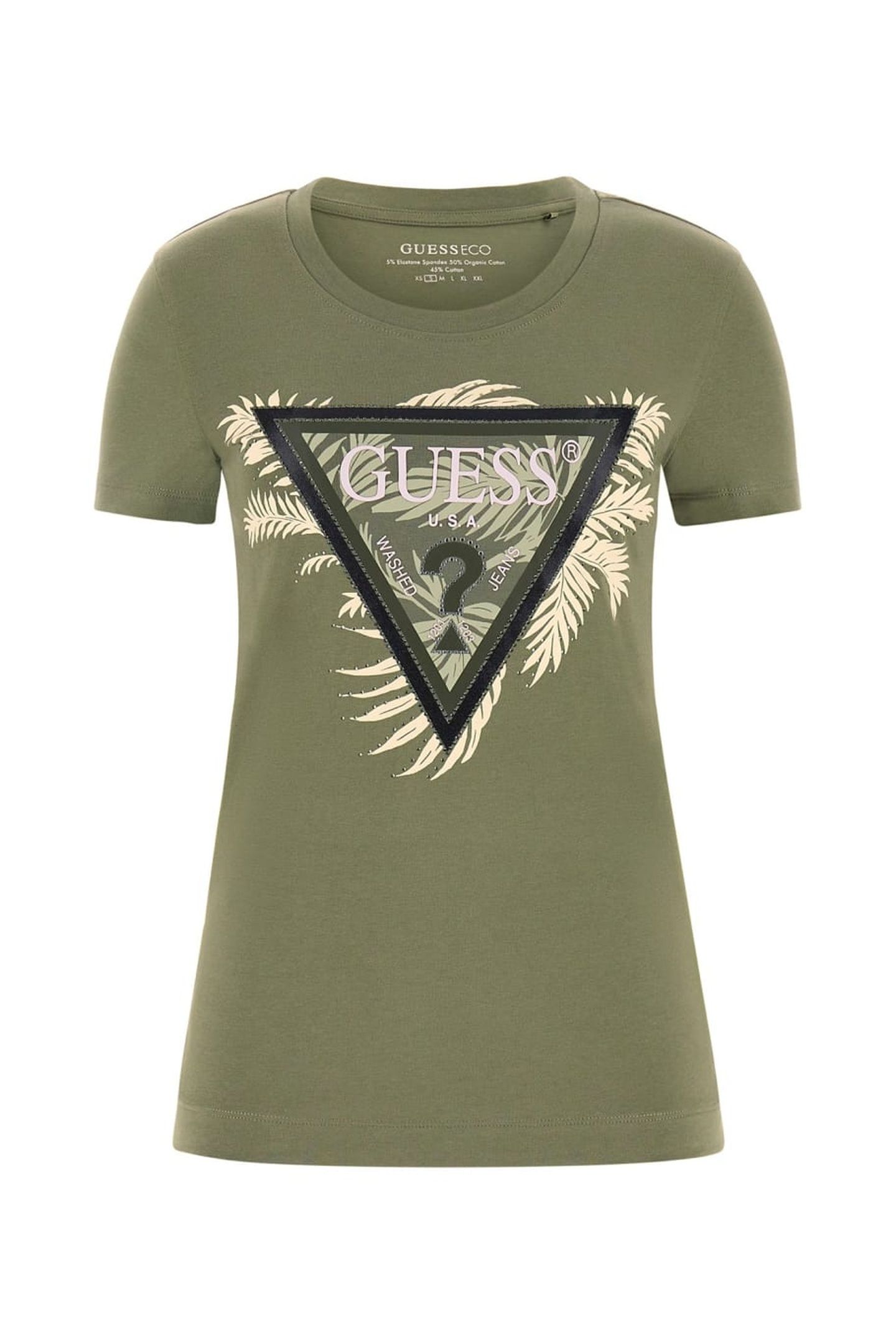 CN SS TRIANGLE PALM LICHEN LEAF GREEN 4
