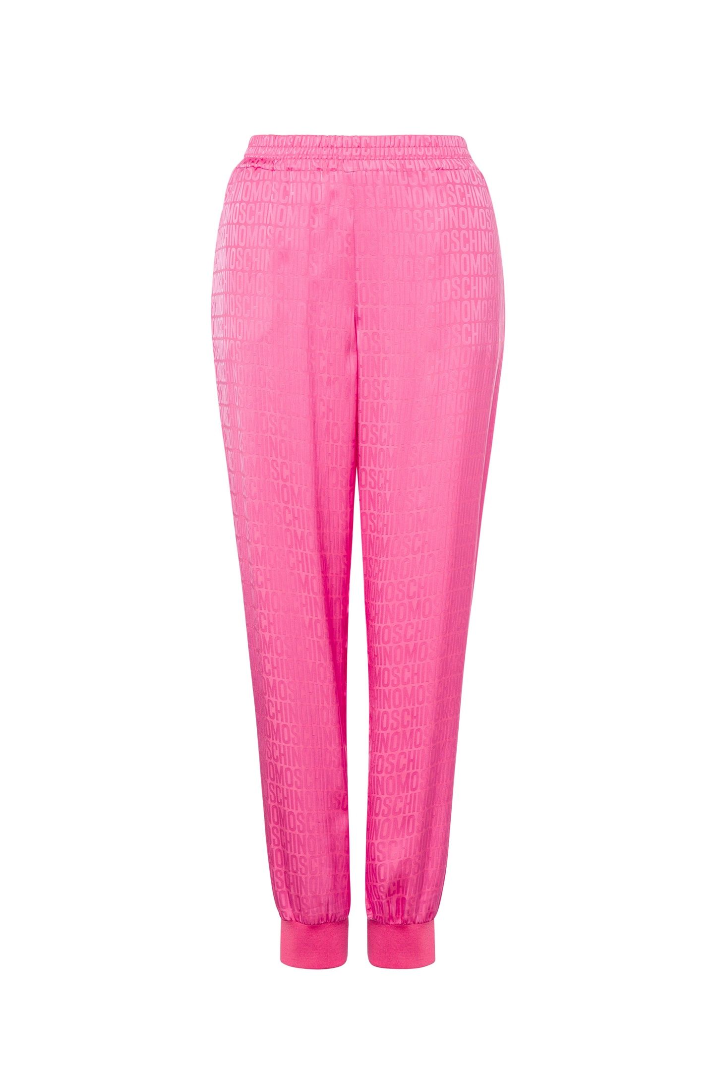 ALLOVER LOGO TWILL JOGGERS PINK 3