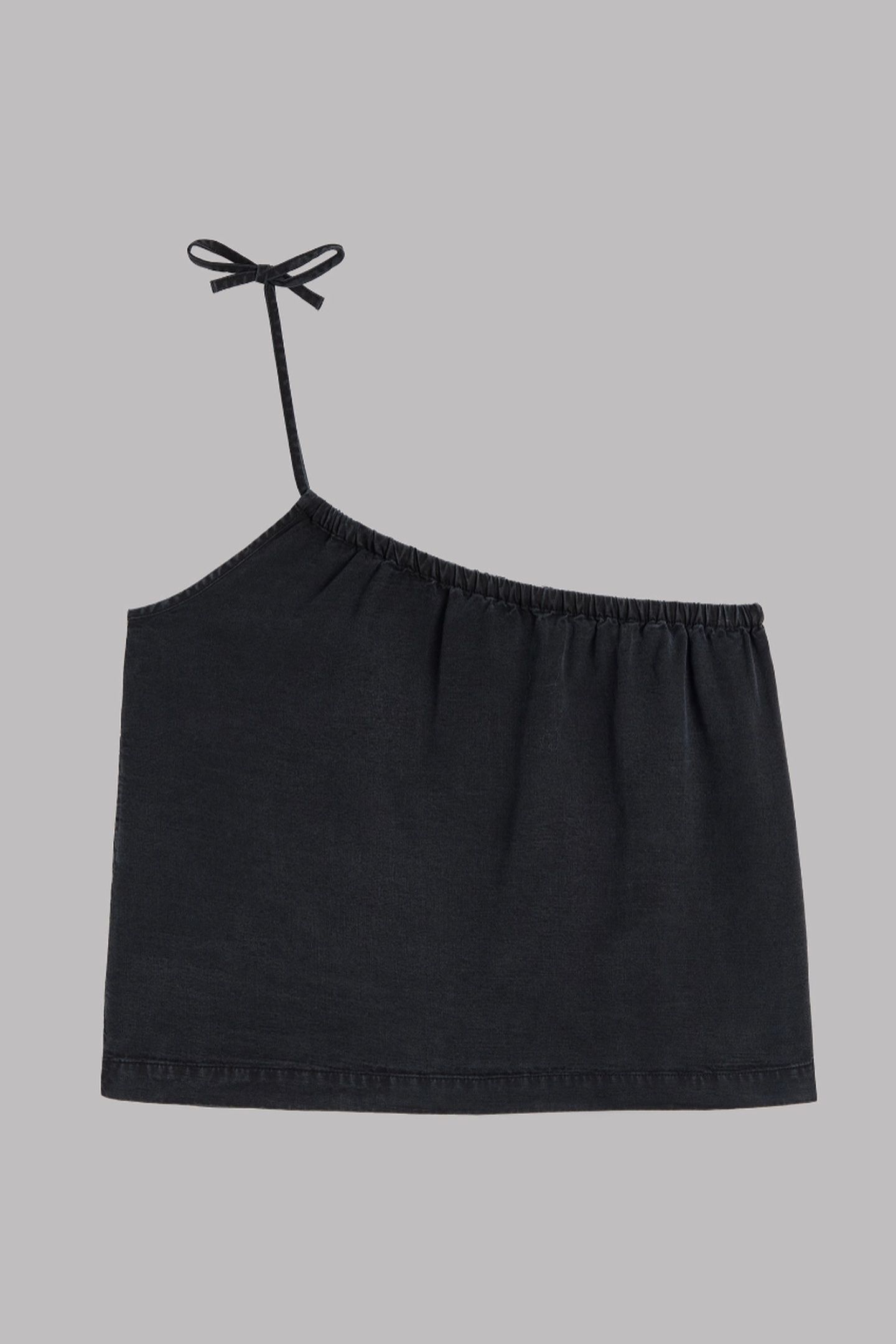 THE BLACK ASYMMETRICAL TOP BLACK 1
