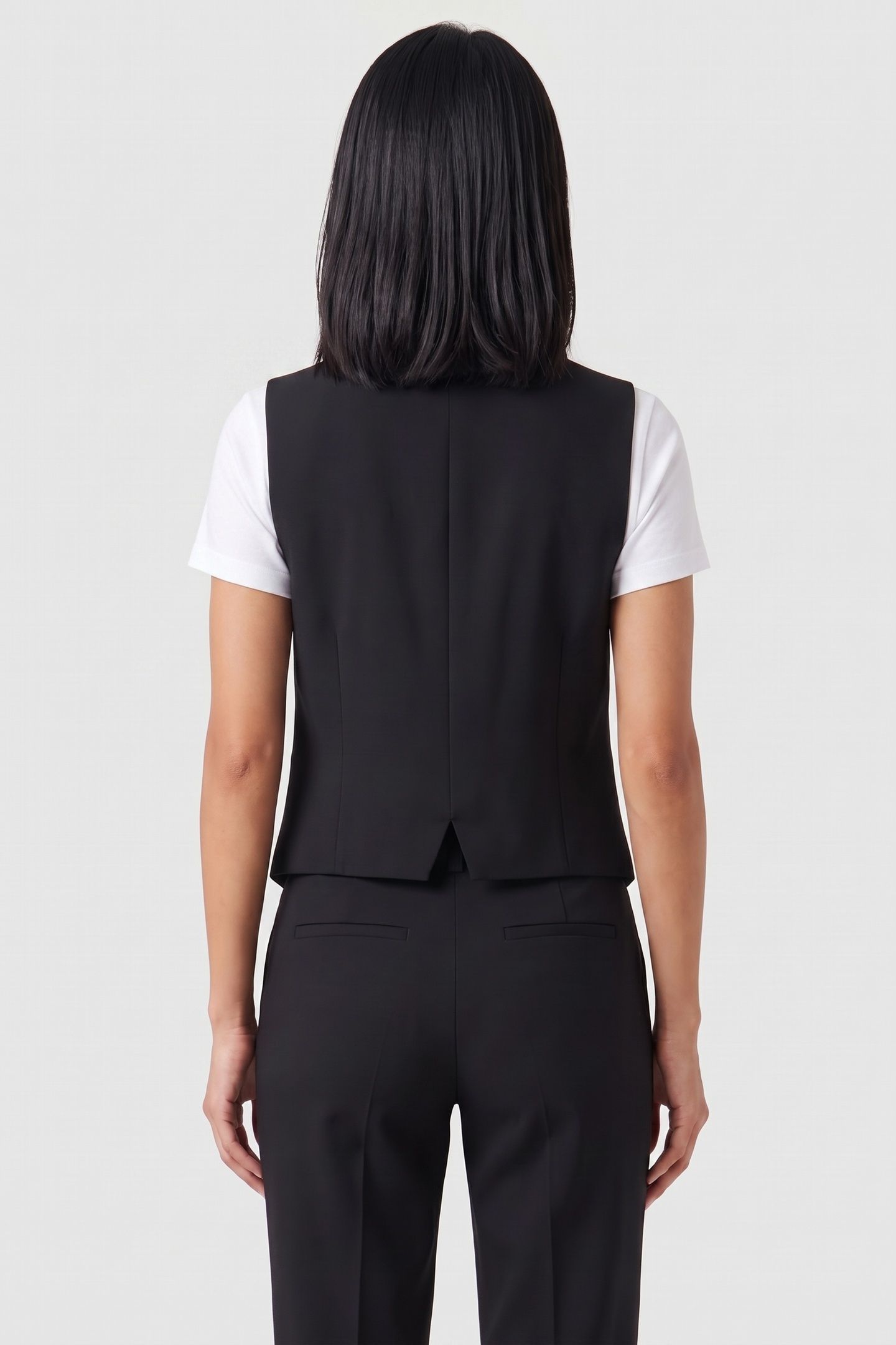 ES ALISSA WAISTCOAT BLACK 2