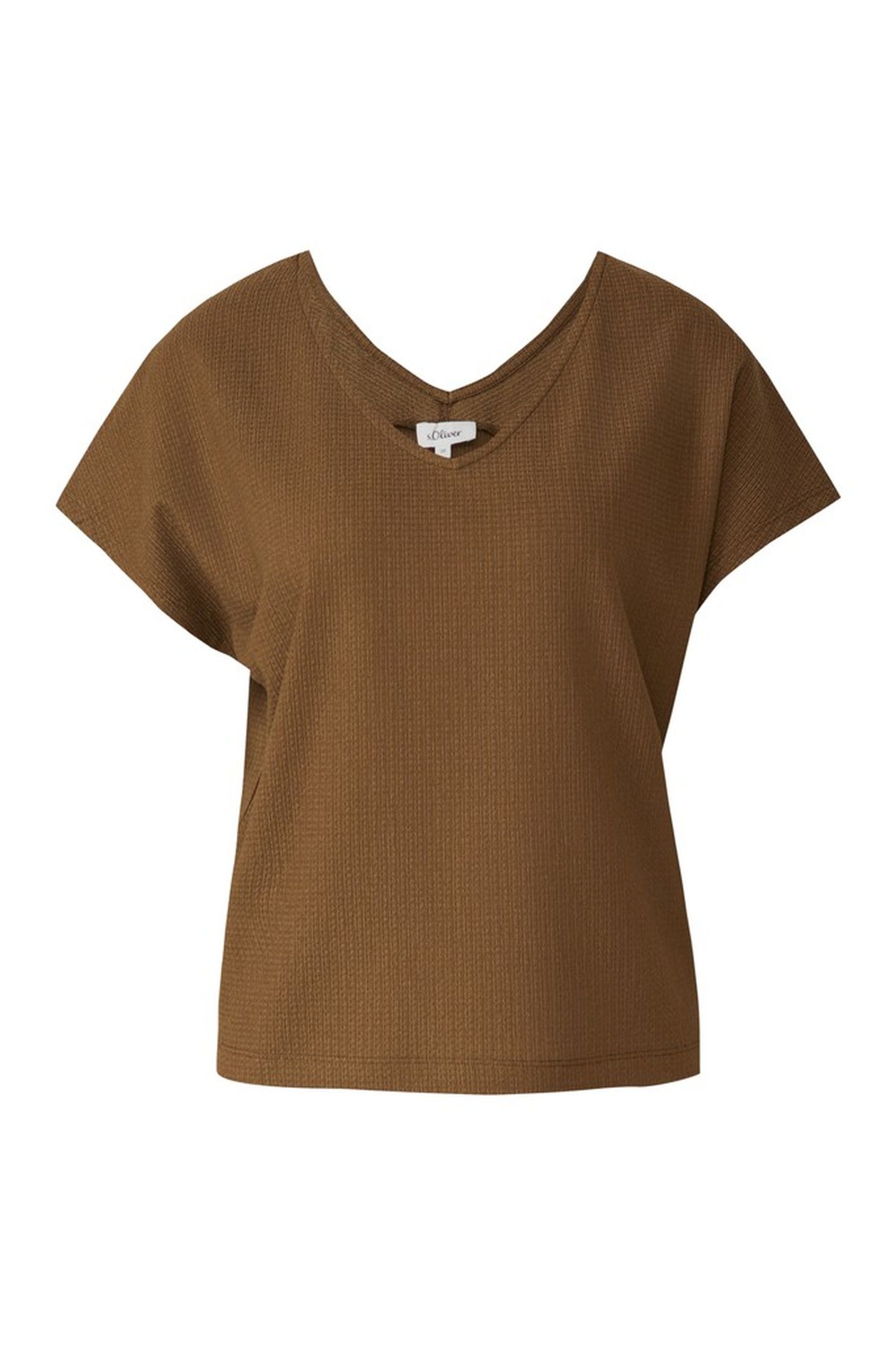 S.OLIVER T-SHIRTS BROWN 4