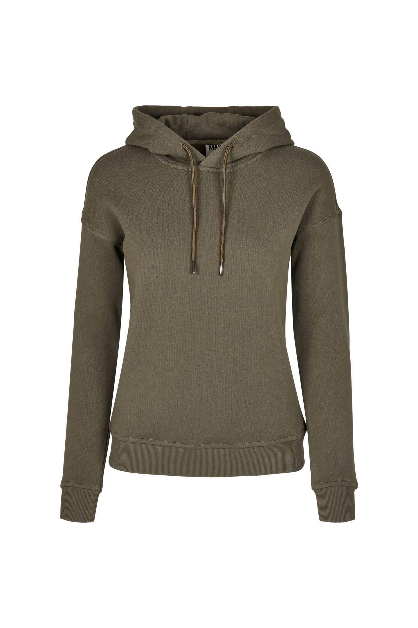 LADIES ESSENTIALS HOODY OLIVE 4