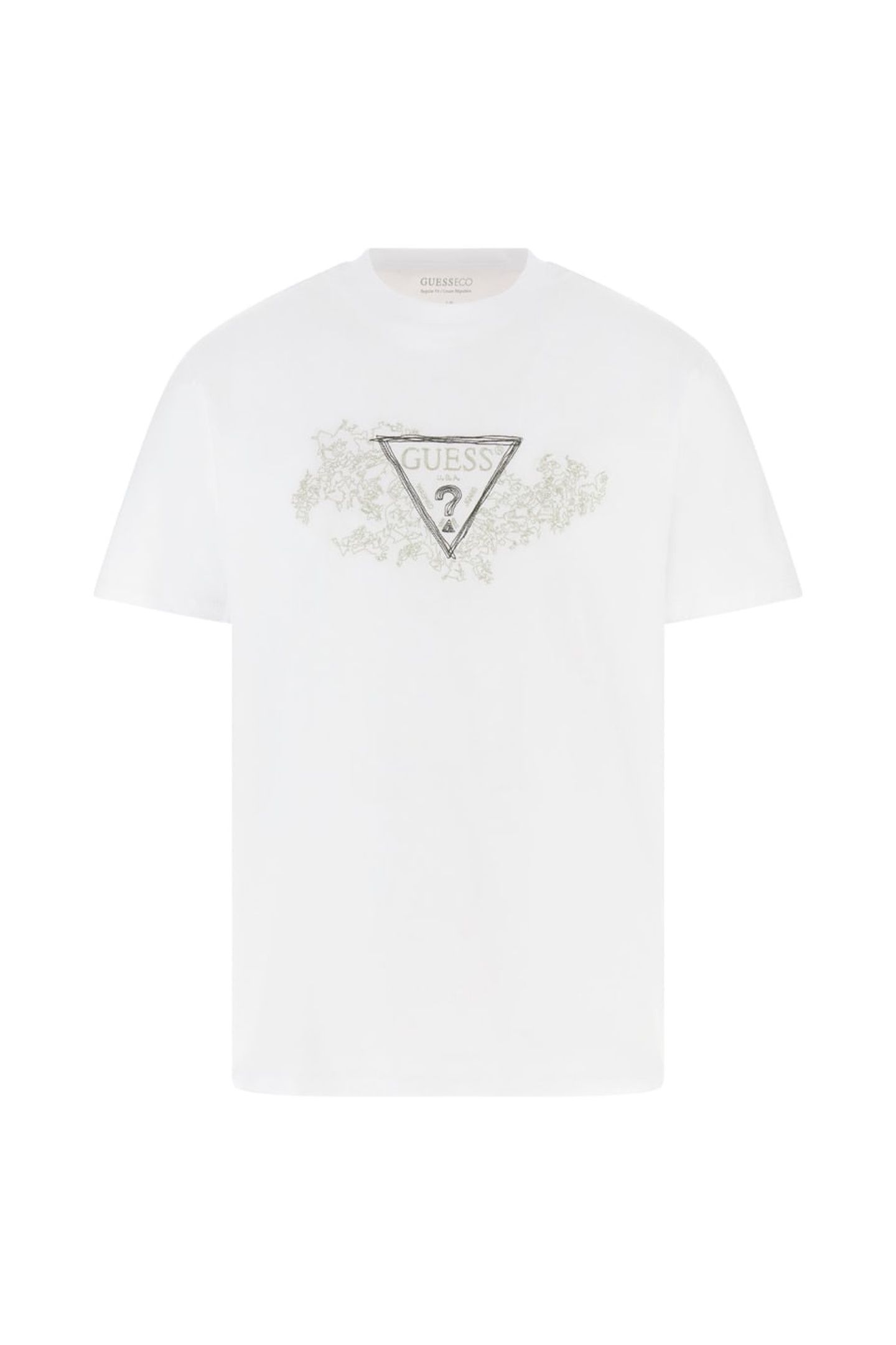 CN SS EMBROIDERY TRI PURE WHITE 5