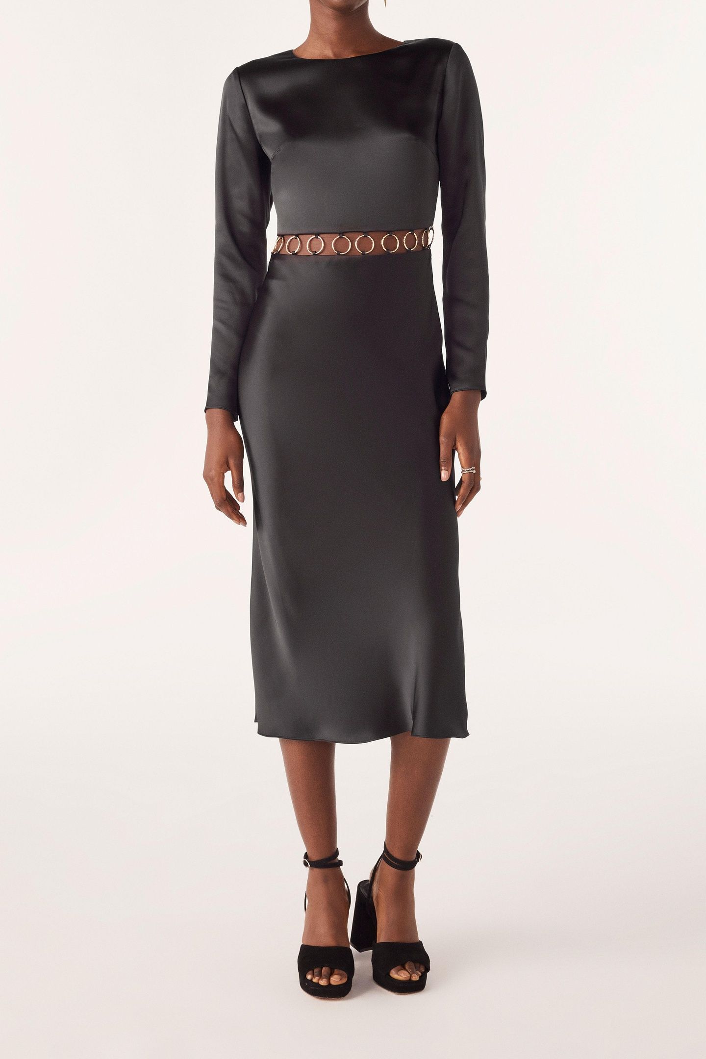 MID-LENGTH DRESS BLACK 1