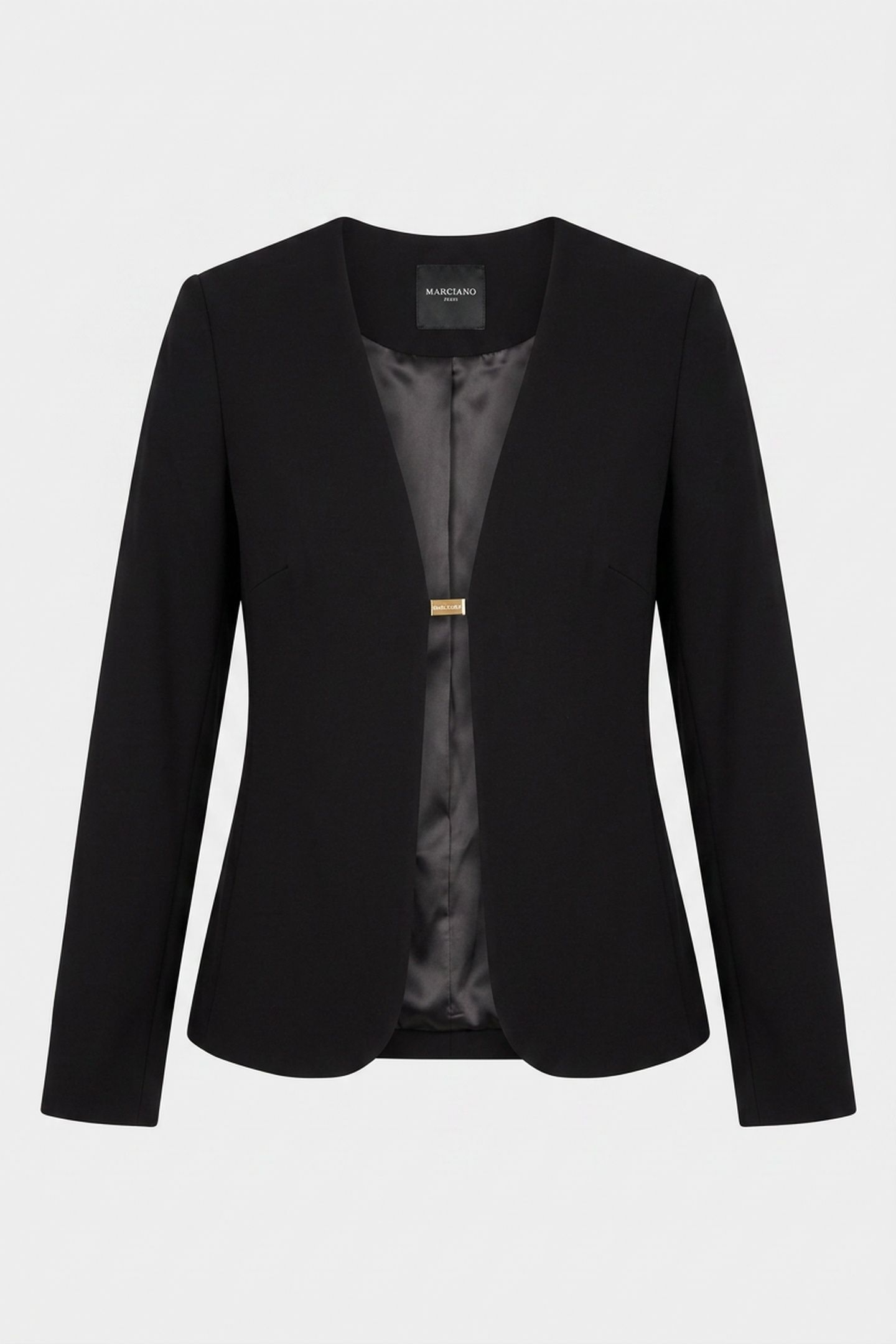 GWEN FRONT OPEN BLAZ JET BLACK A996 3