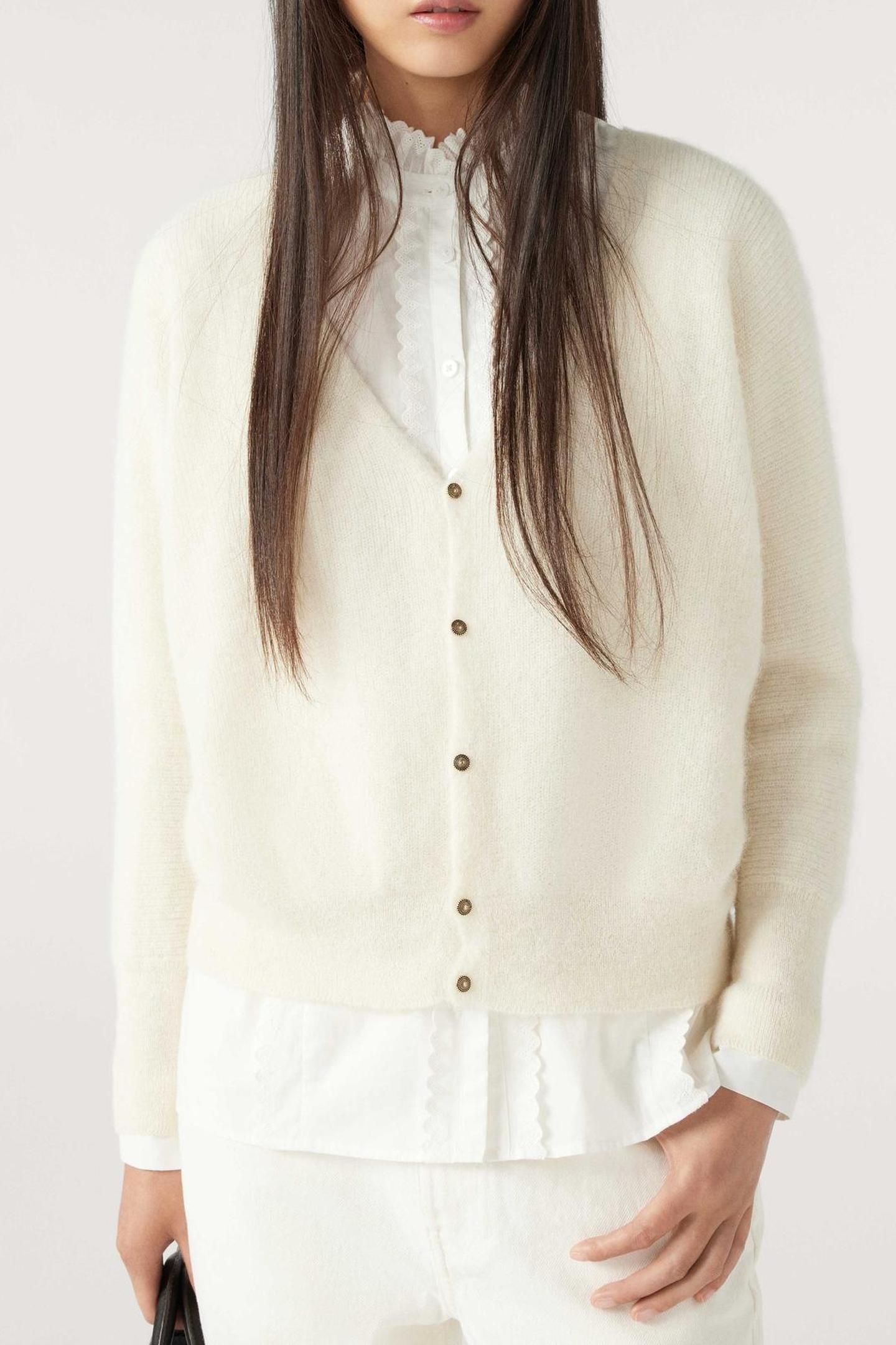 LONG SLEEVES KNIT ECRU 1