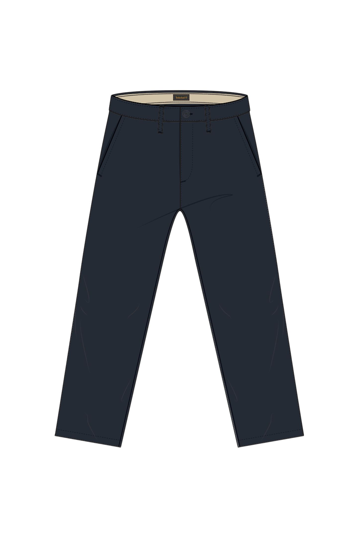 TOPSFIELD TWILL CHINO PANTS STRAIGHT DARK SAPPHIRE 2