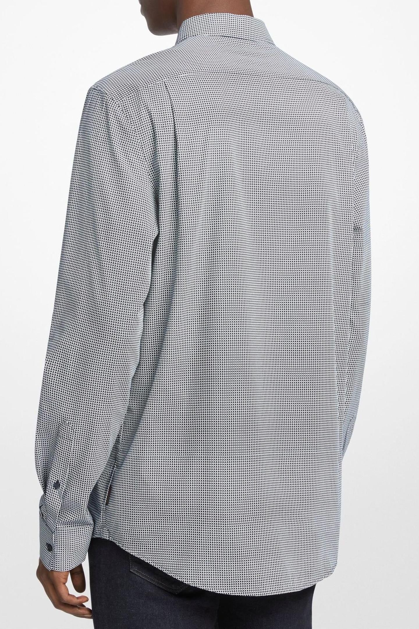 LS GEO PRINT CLASSIC FIT MIDNIGHT 2