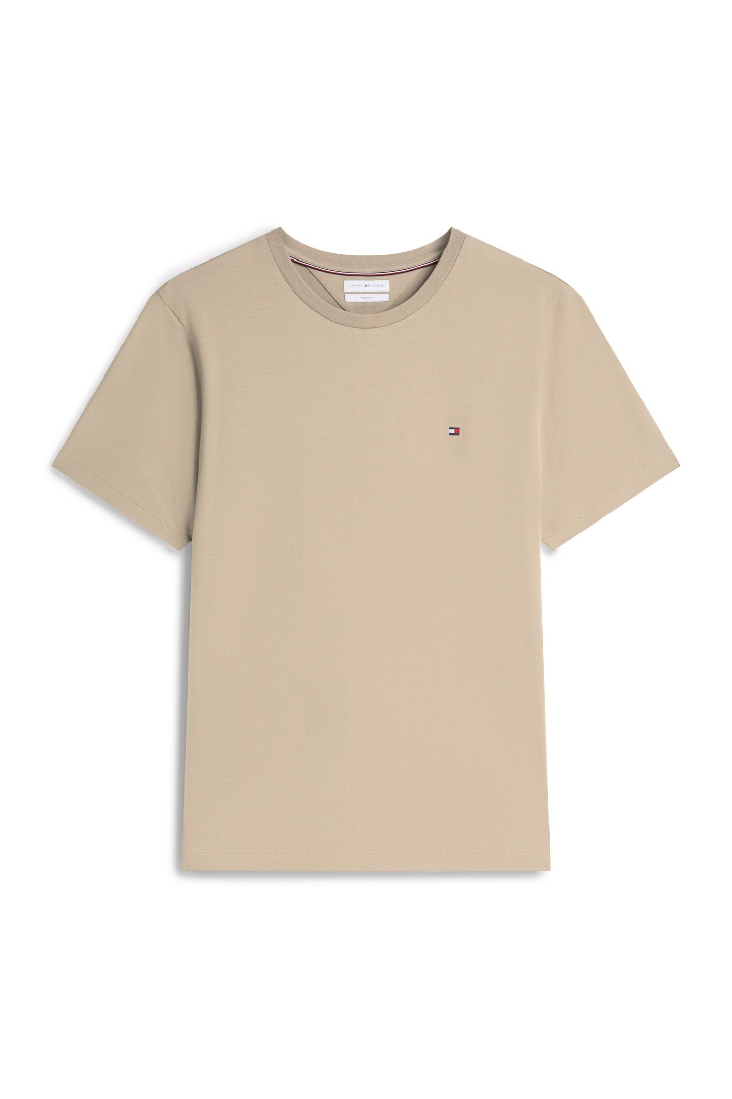 FLAG EMBROIDERY T-SHIRT BATIQUE KHAKI 4