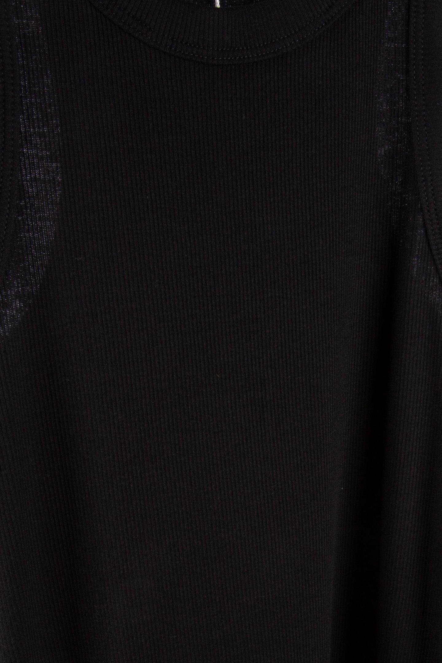 NAHARA CO RIB DRESS BLACK 4
