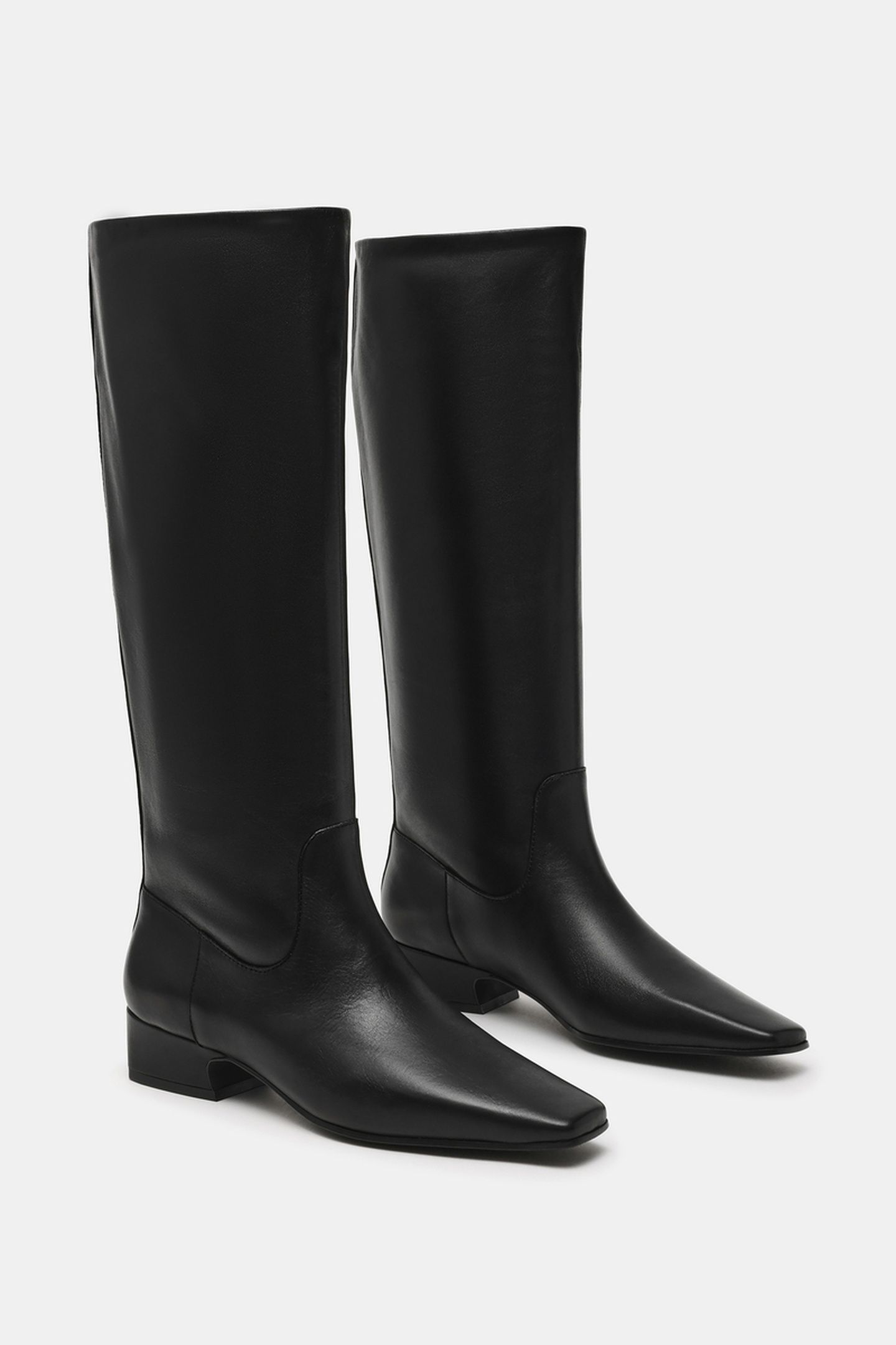 DANTELLE BOOTS BLACK LEATHER 2