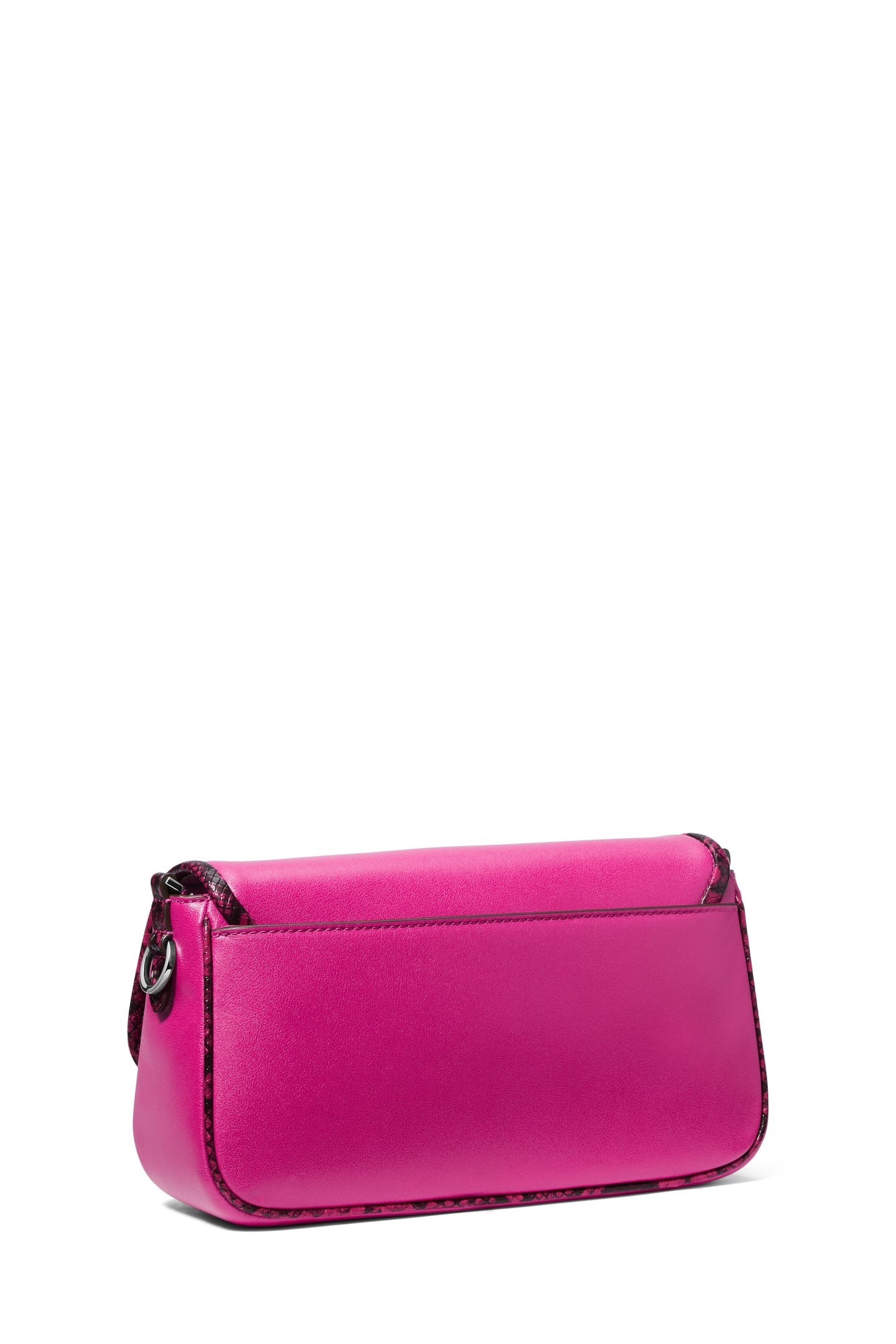 MEDIUM CONVERTIBLE POUCHETTE SHOULDER BAG DEEP FUCHSIA 2