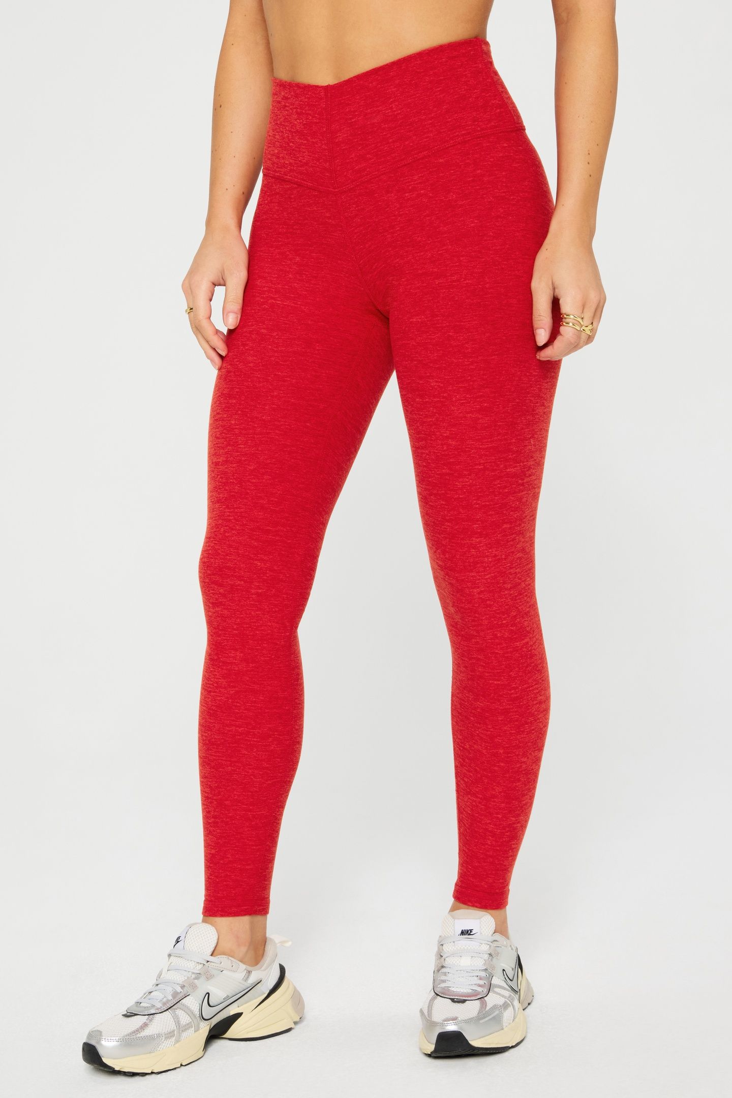 HEATHERFLEX HIGH-WAISTED LEGGING HOLLY BERRY HEATHER 2