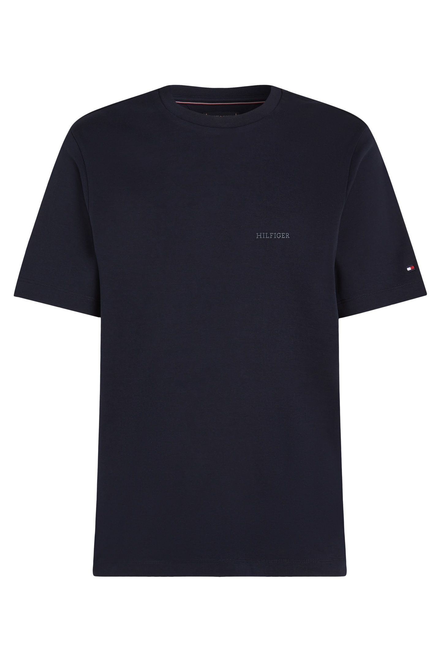 SOFT TOUCH LIGHT INTERLOCK TEE NAVY BLUE 4