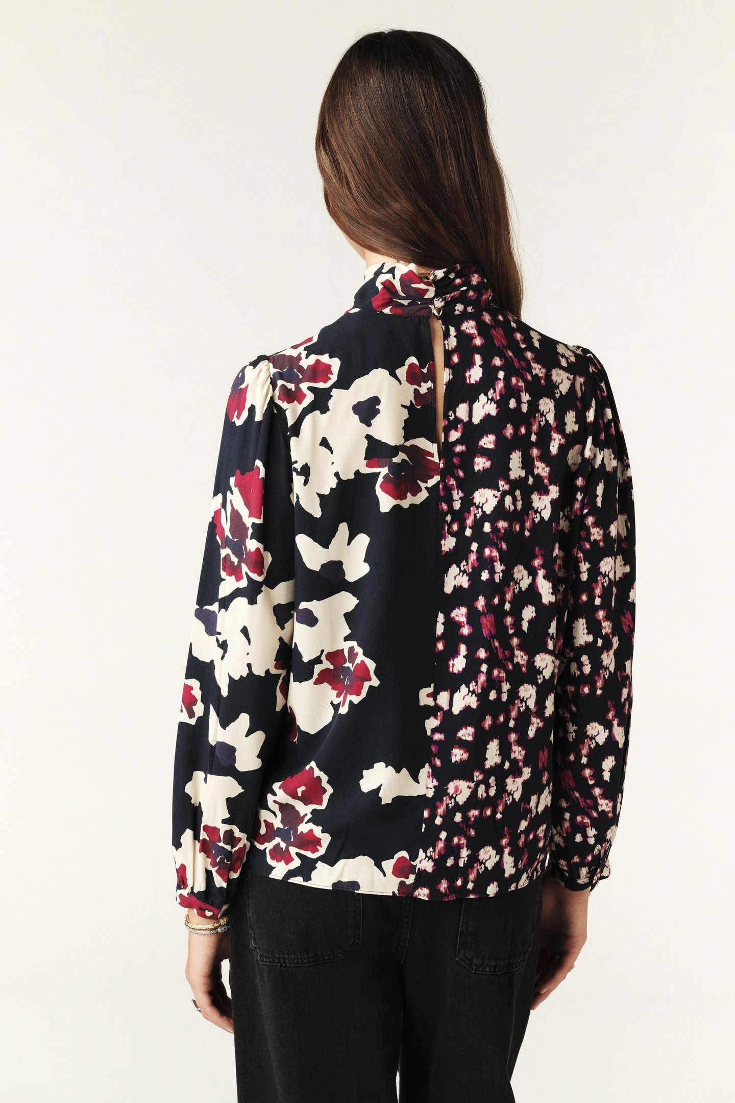 LONG SLEEVES BLOUSE BORDEAUX 2