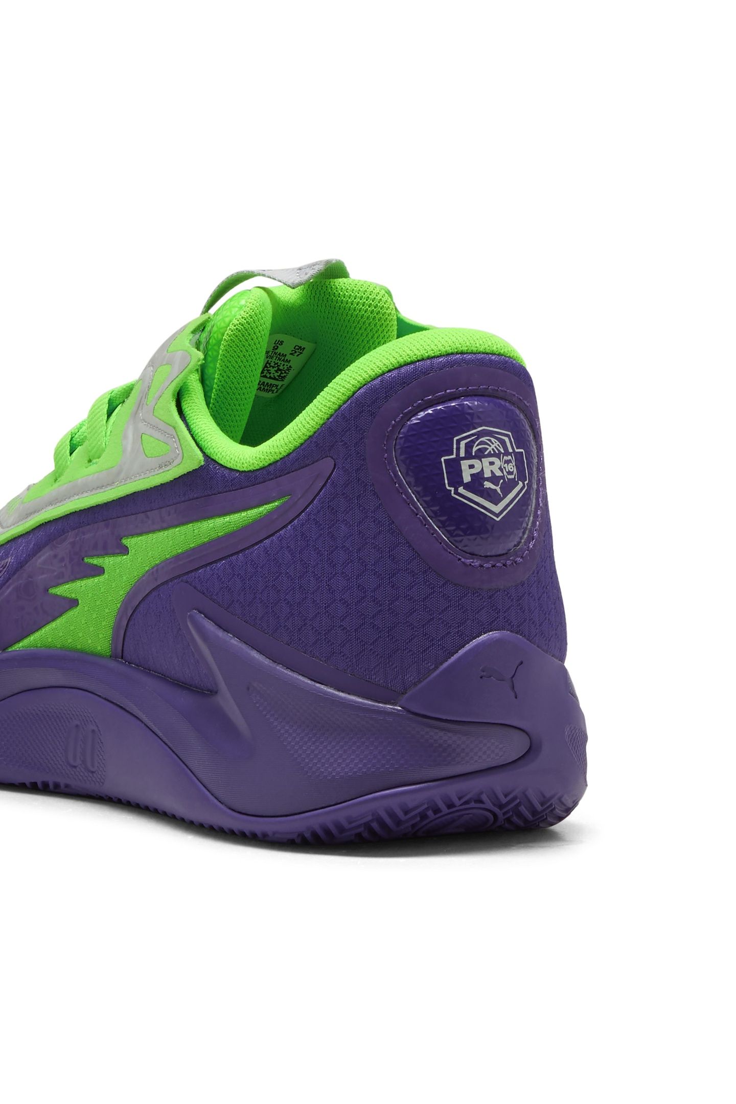 UNISEX SCOOT ZEROS II NXTPRO HOOPS TEAM VIOLET-FLURO GREEN P 4