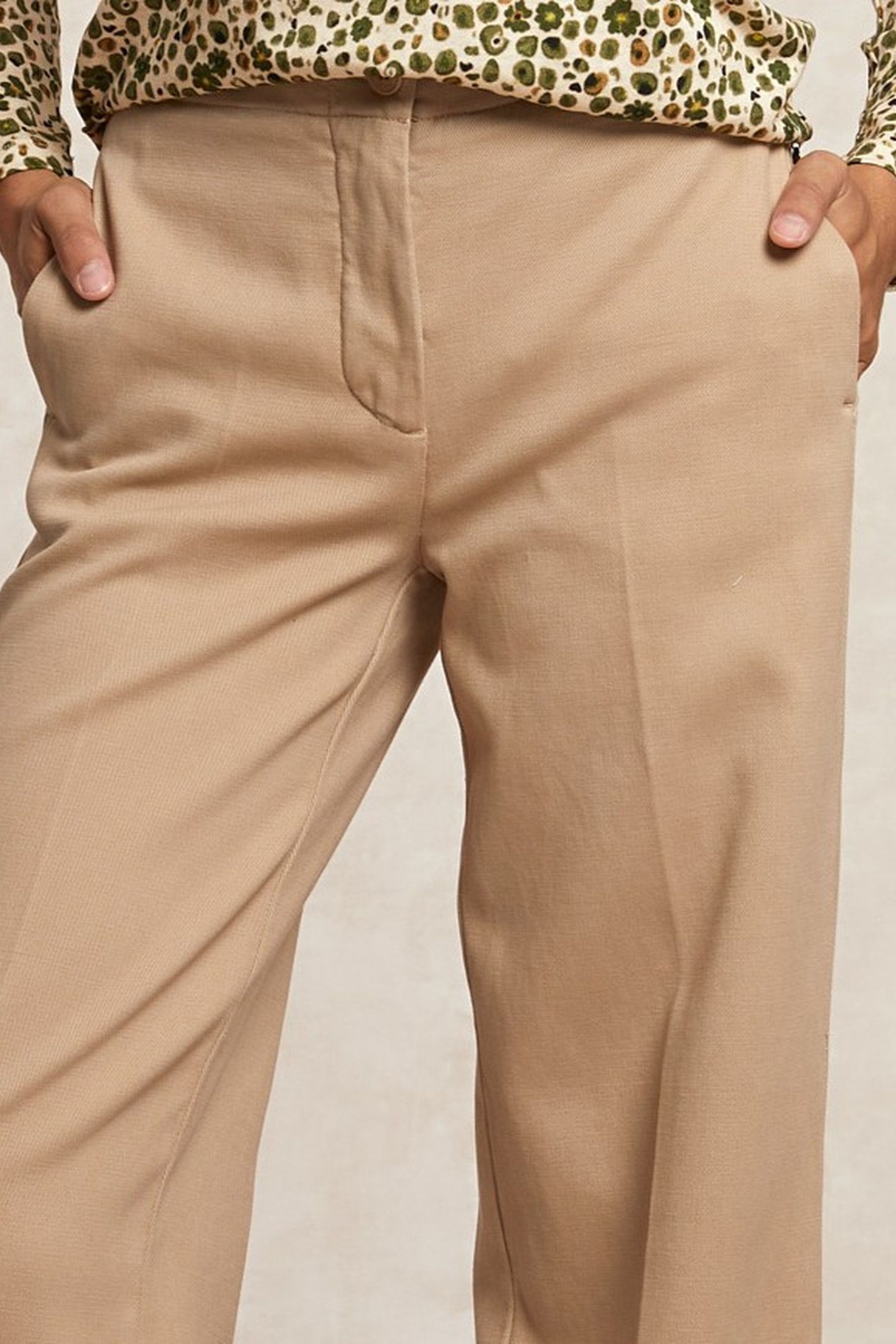 CLEAN LONG PANT BEIGE 3